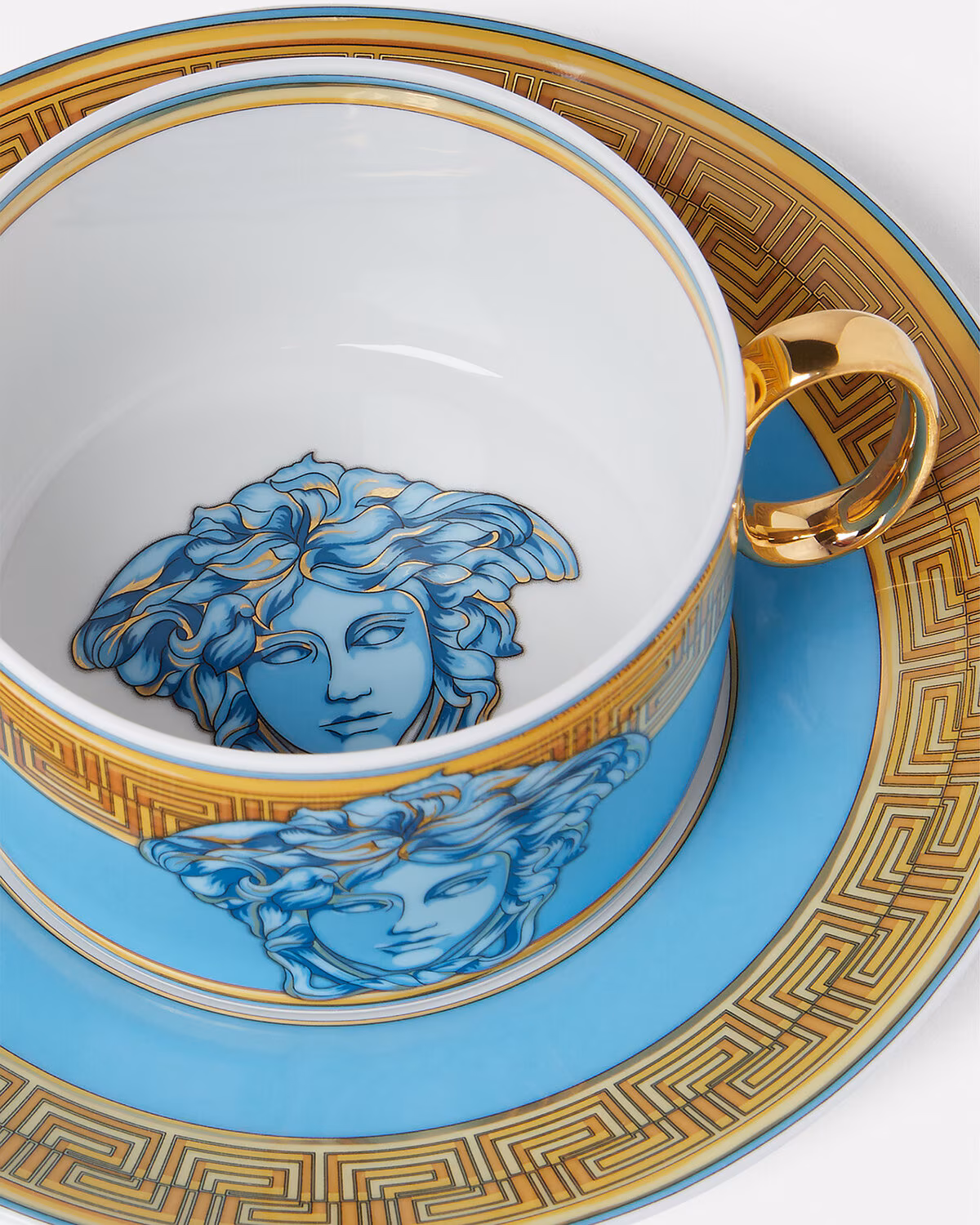 Versace Medusa Amplified Tea Cup & Saucer