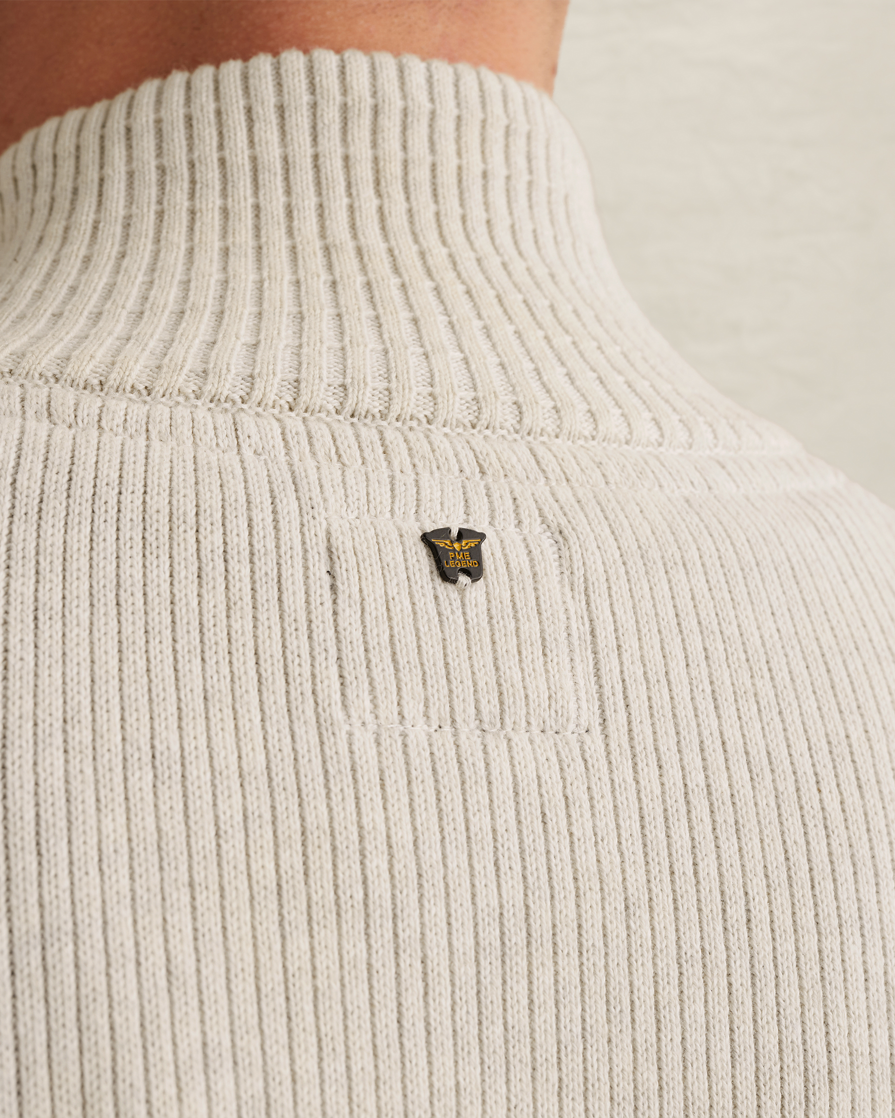 PME Legend Cardigan with zipper closure and flight pocketx