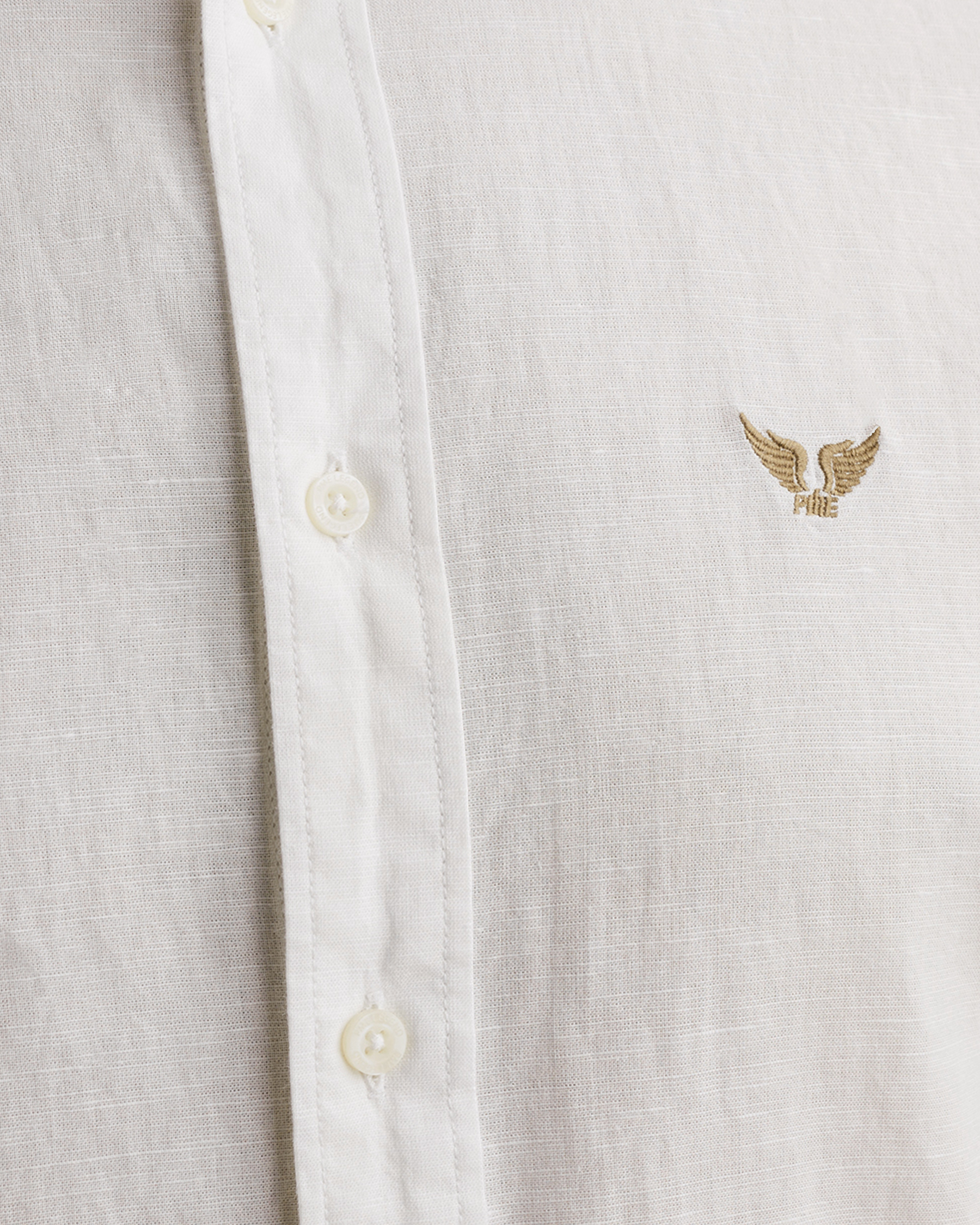 PME Legend Shirt in cotton/linen with garment-dye washx