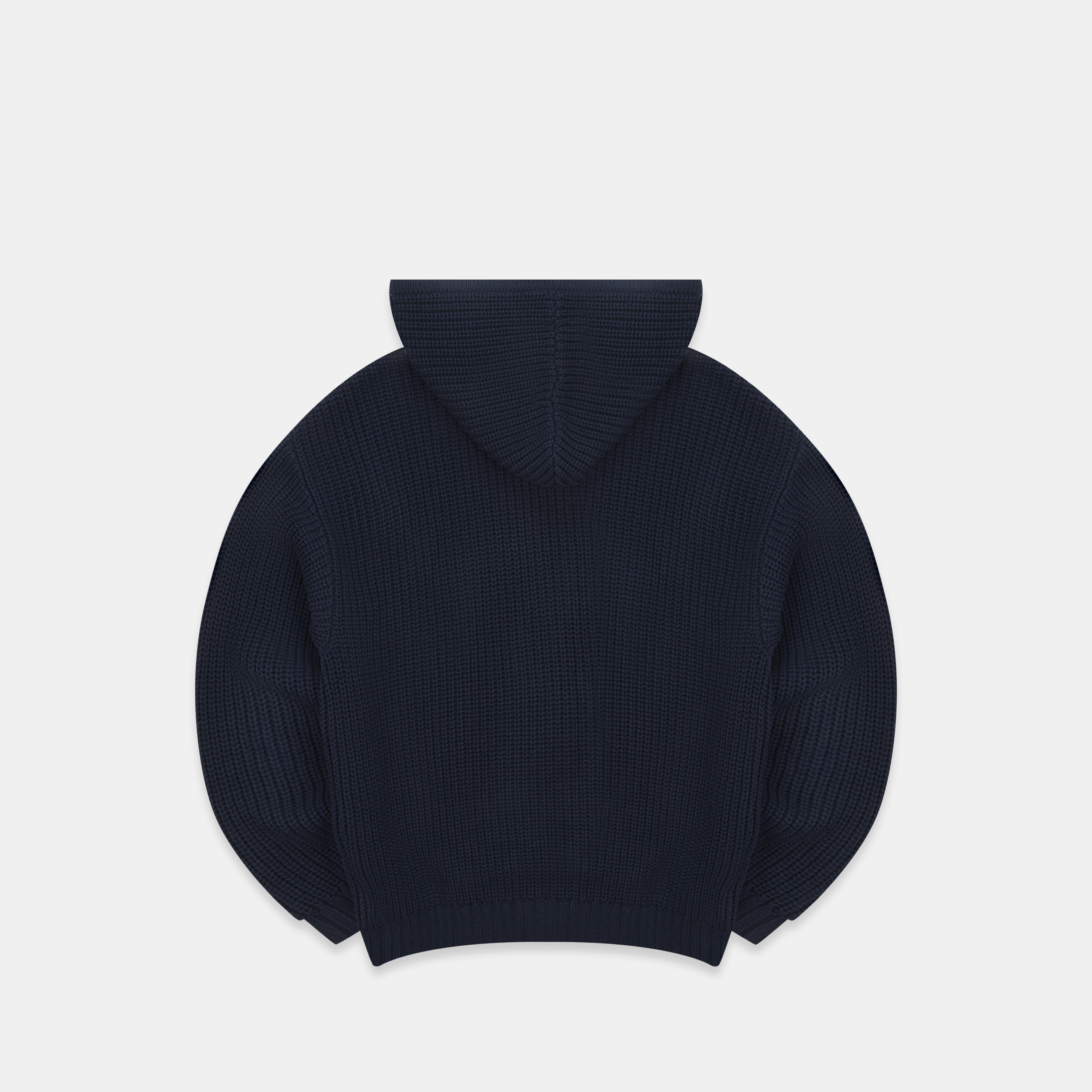 Suspicious Antwerp Fall / Core Knitted Hoodie - Nightfall