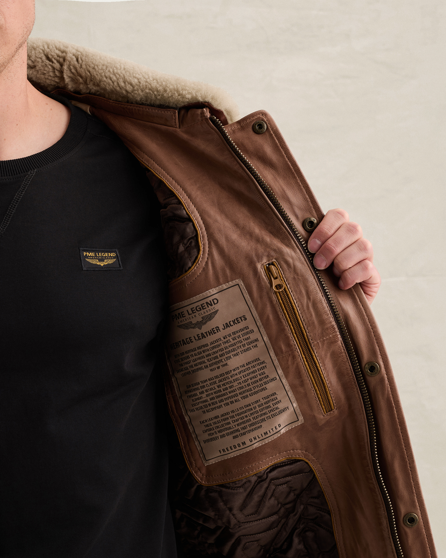 PME Legend Hudson Lockheed leather jacketx