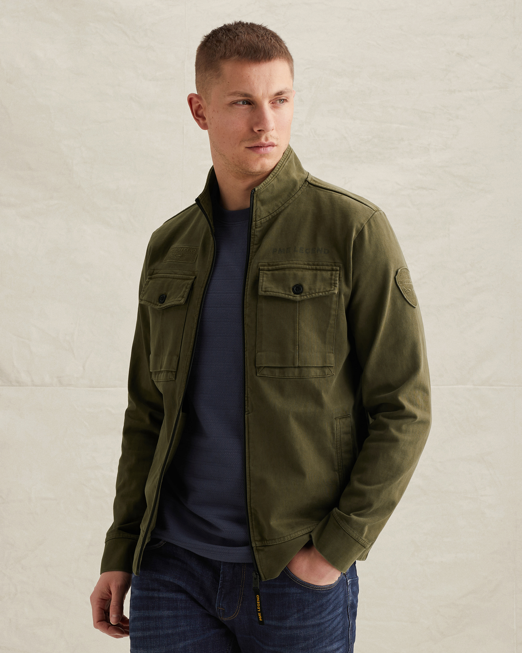 PME Legend Hybrid jacket with zipper closurex