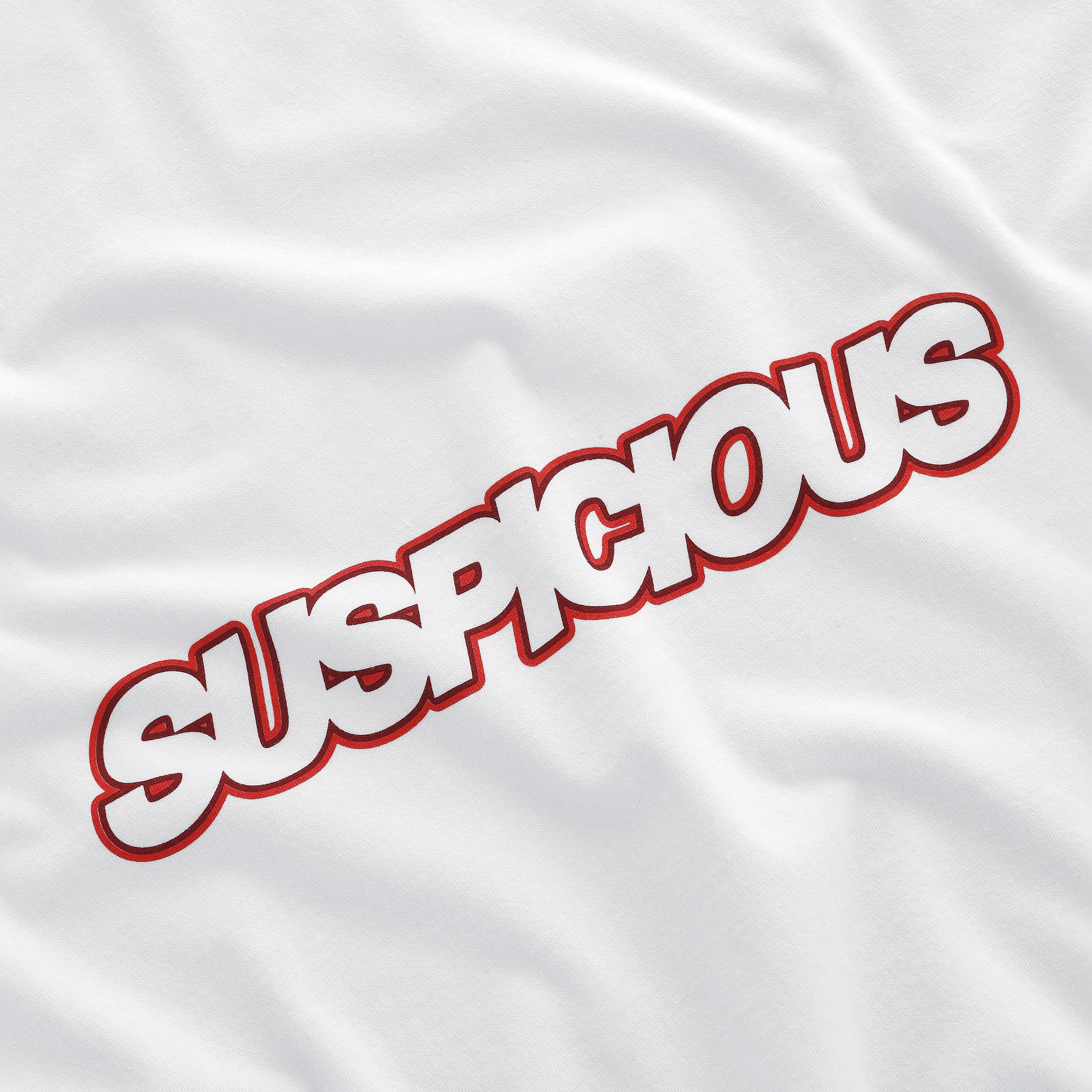 Suspicious Antwerp Spring / Slanted Tee - White