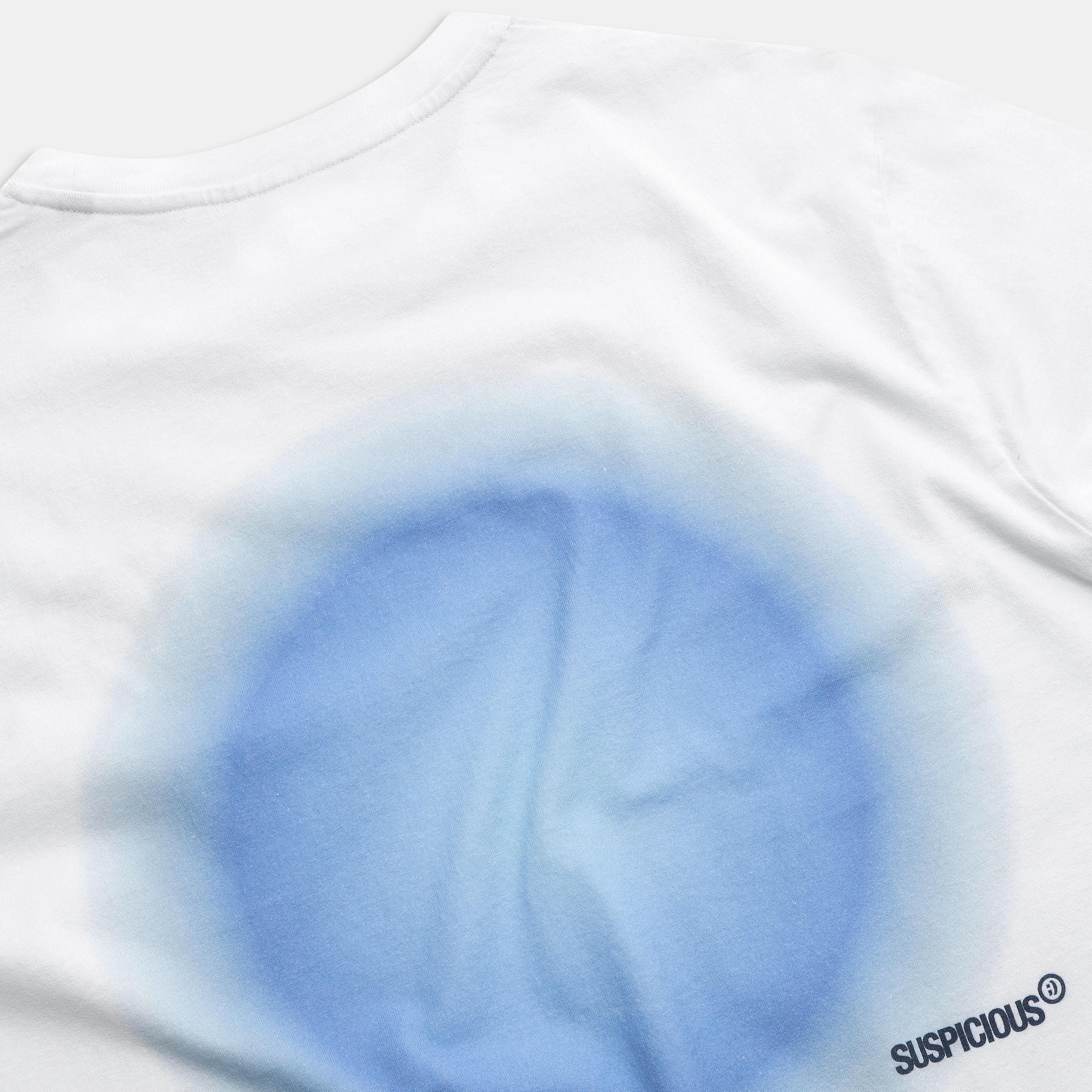 Suspicious Antwerp (SS24) The Aura Tee - White / Blue