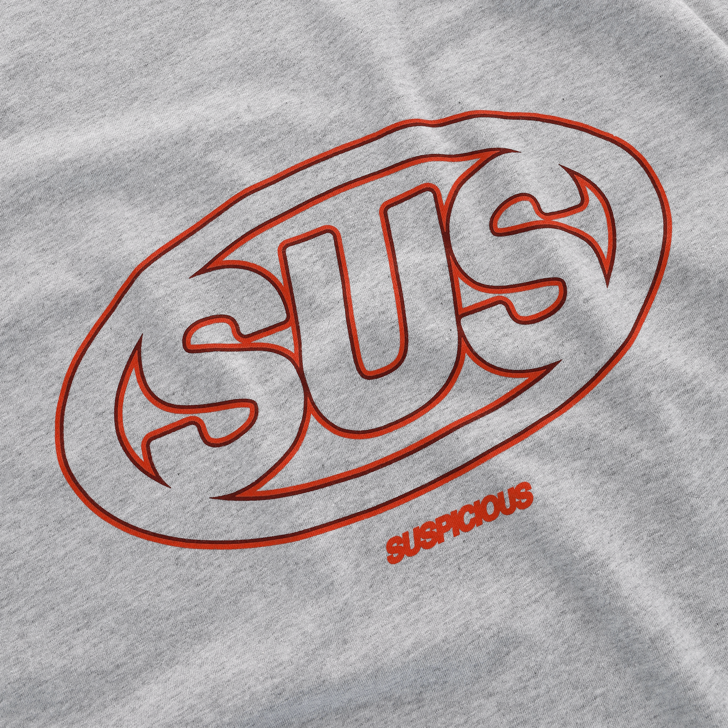 Suspicious Antwerp Spring / SUS Tee - Neutral Heather