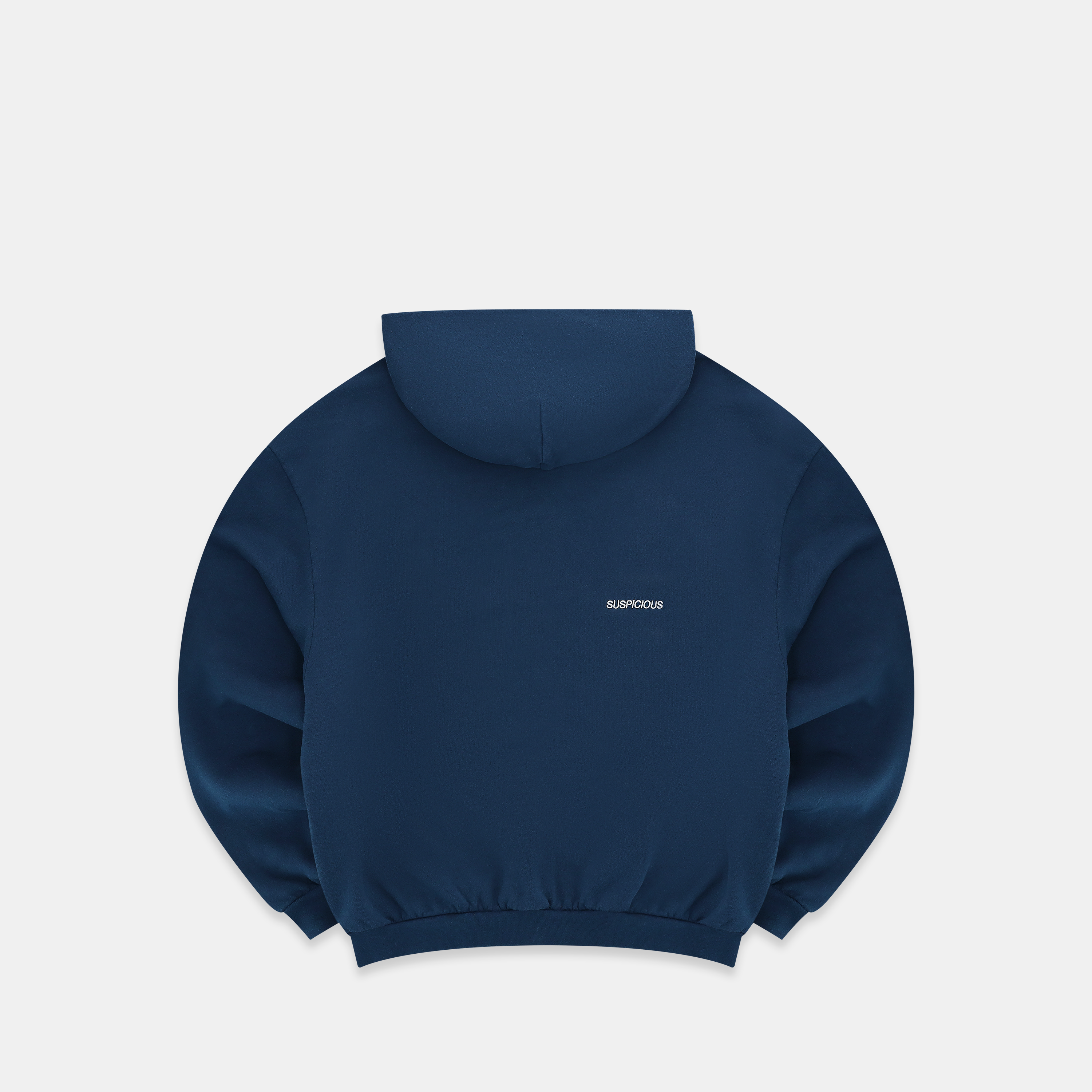 Suspicious Antwerp PL / The Essentials Zip-Up Hoodie - Navy