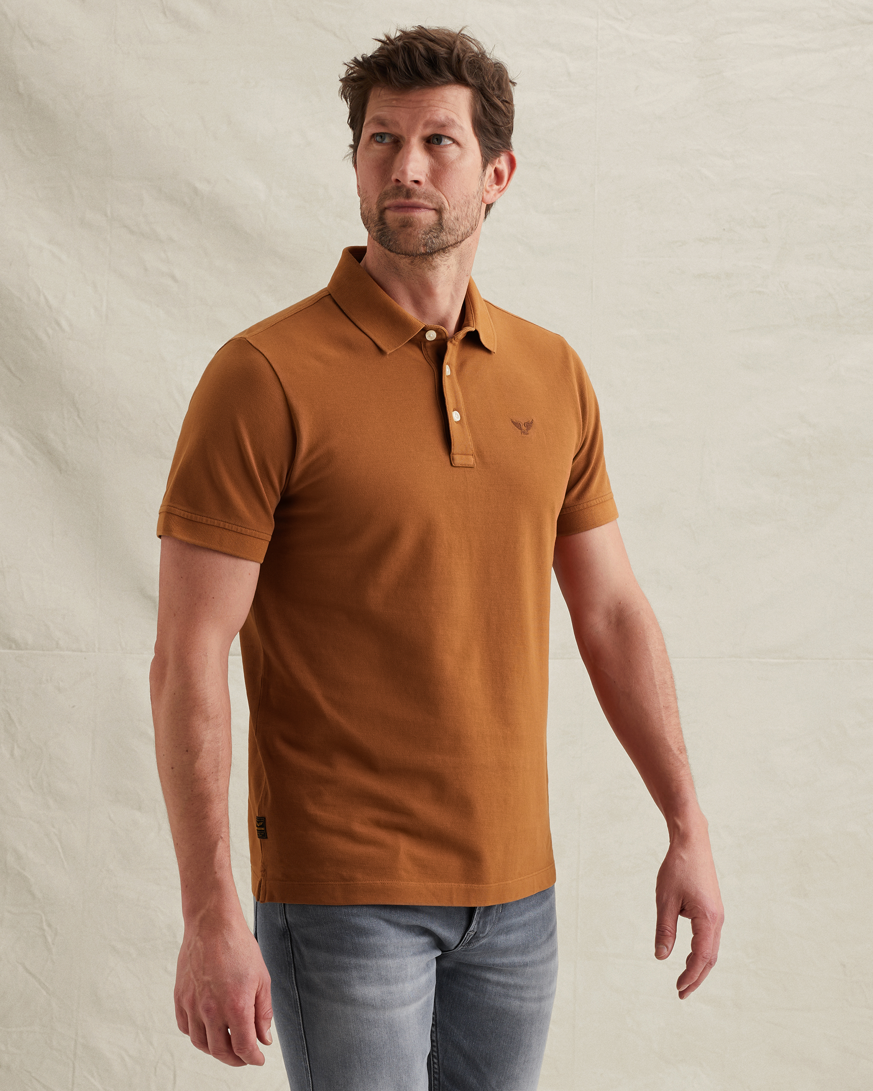 PME Legend Polo shirt with ribbed collarx
