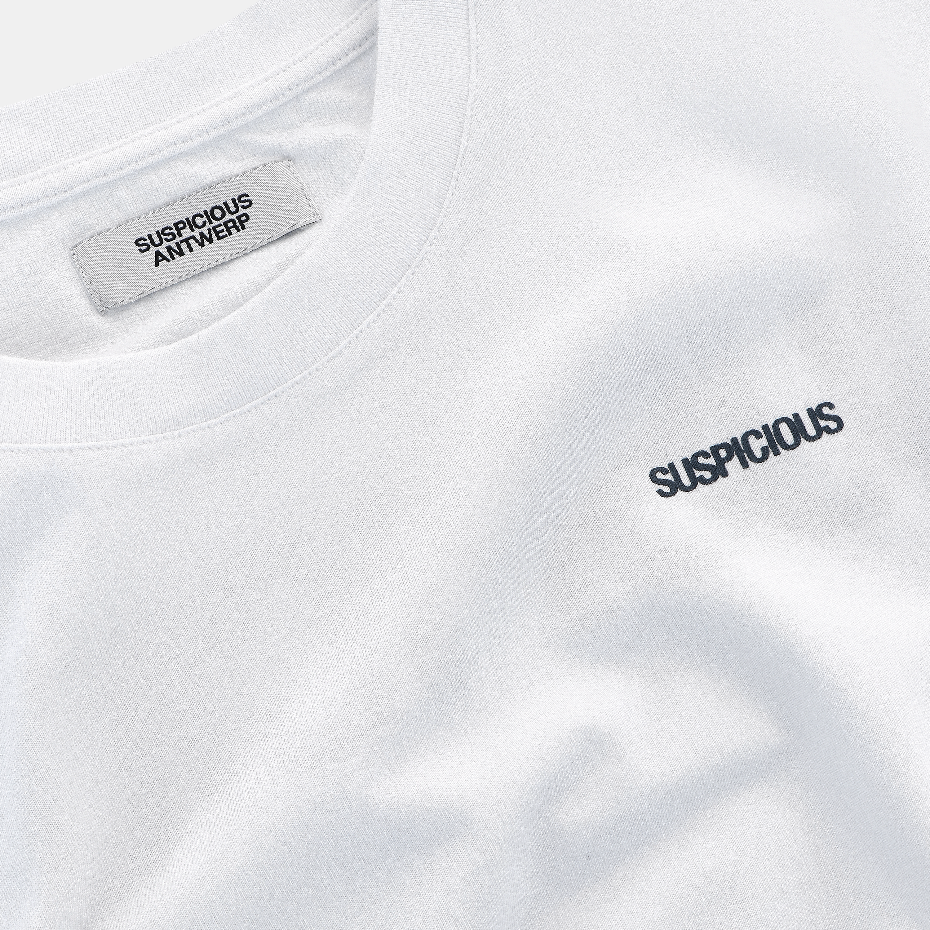 Suspicious Antwerp The Suspicious Tee - White
