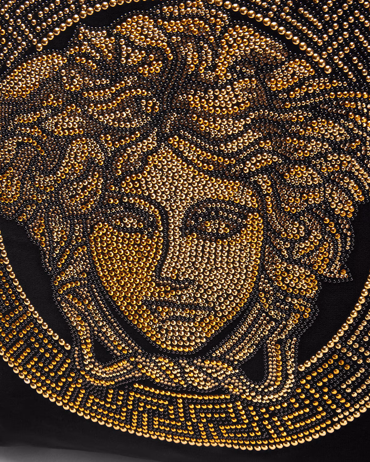 Versace Studded Icon Cushion 17.7