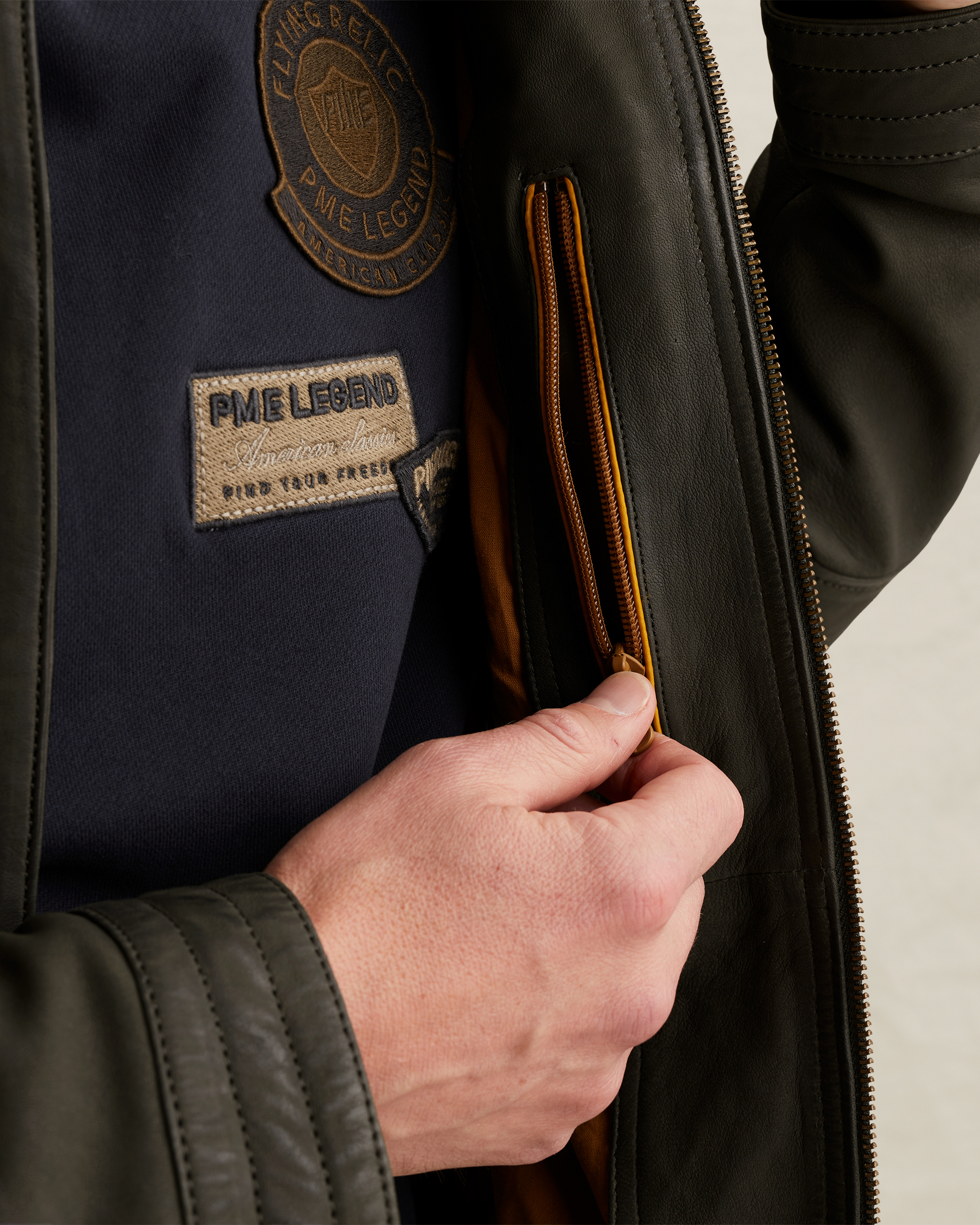 PME Legend Scraper leather jacketx