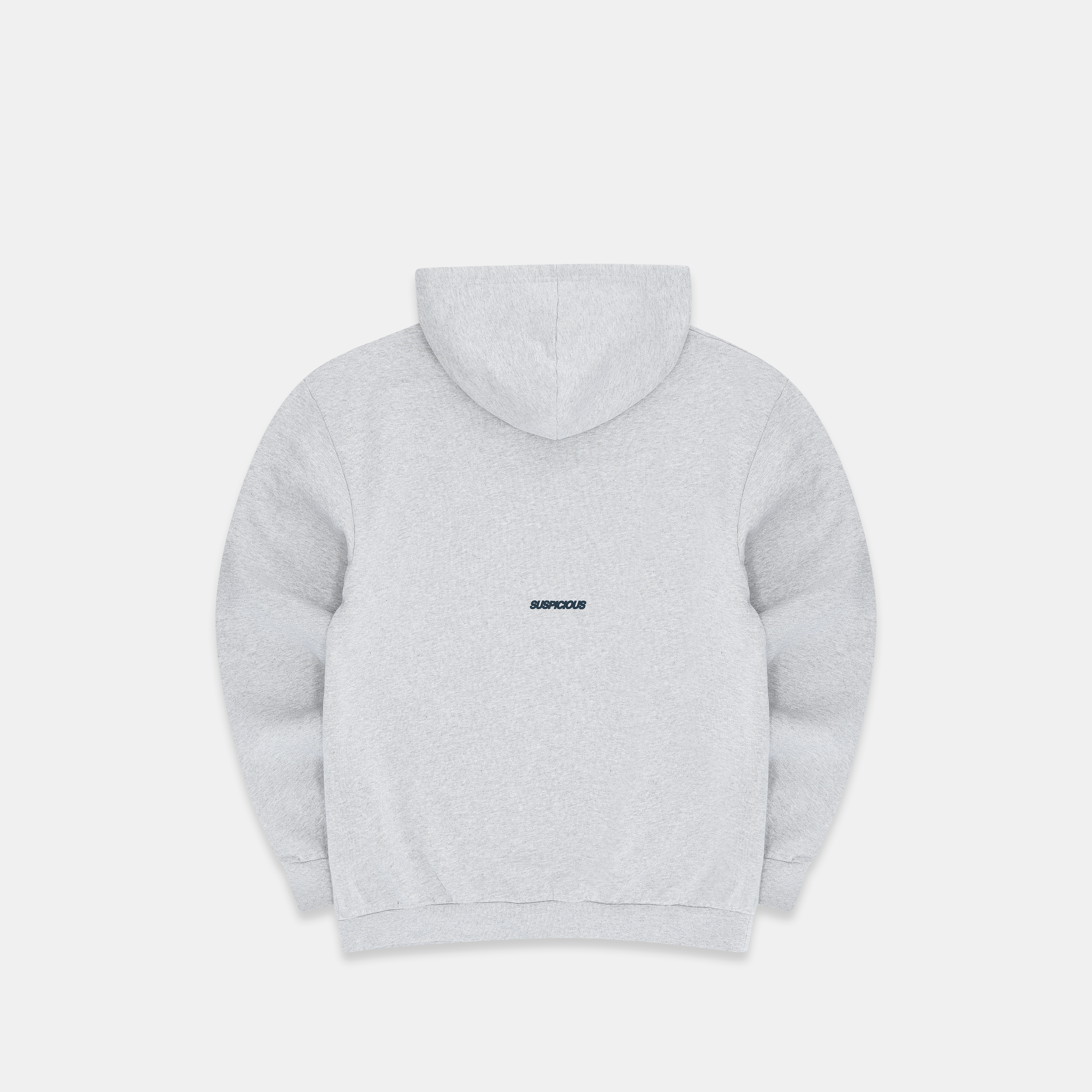 Suspicious Antwerp Football / Emblem Hoodie - Neutral Heather