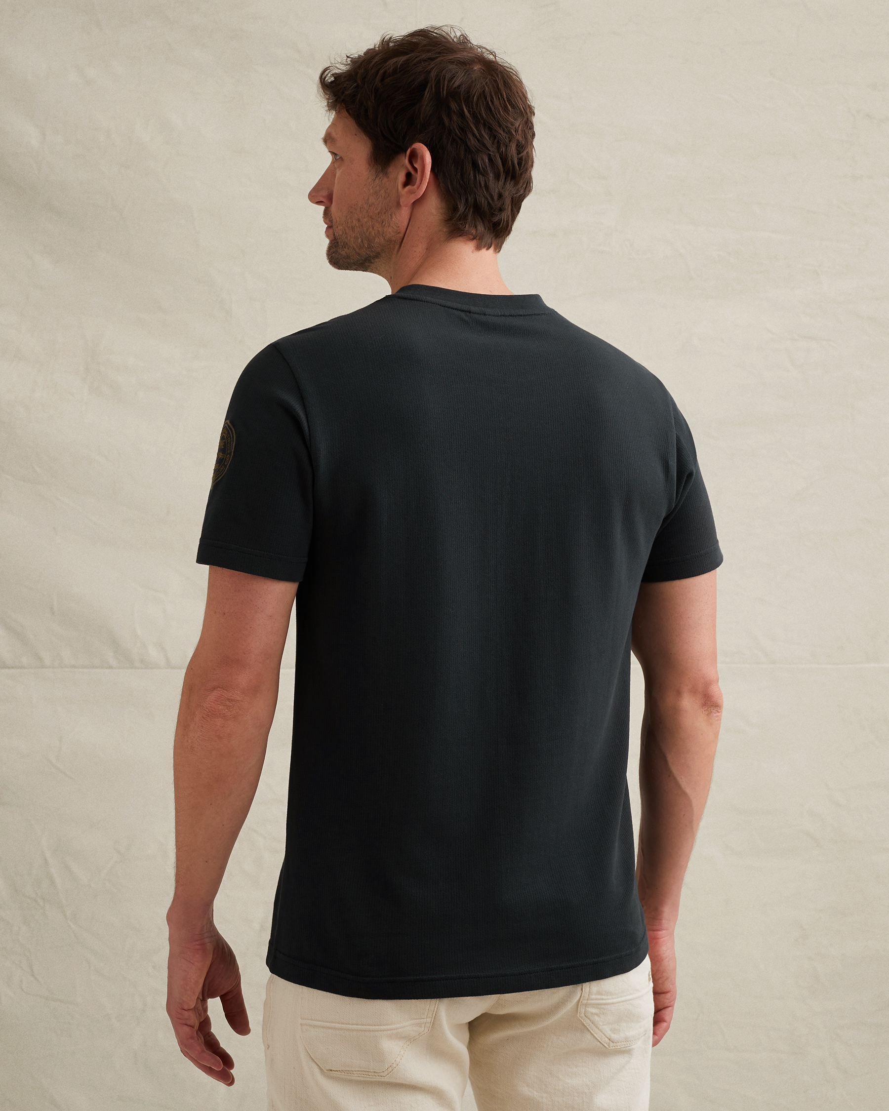 PME Legend T-shirt in jersey with multiple badgesx