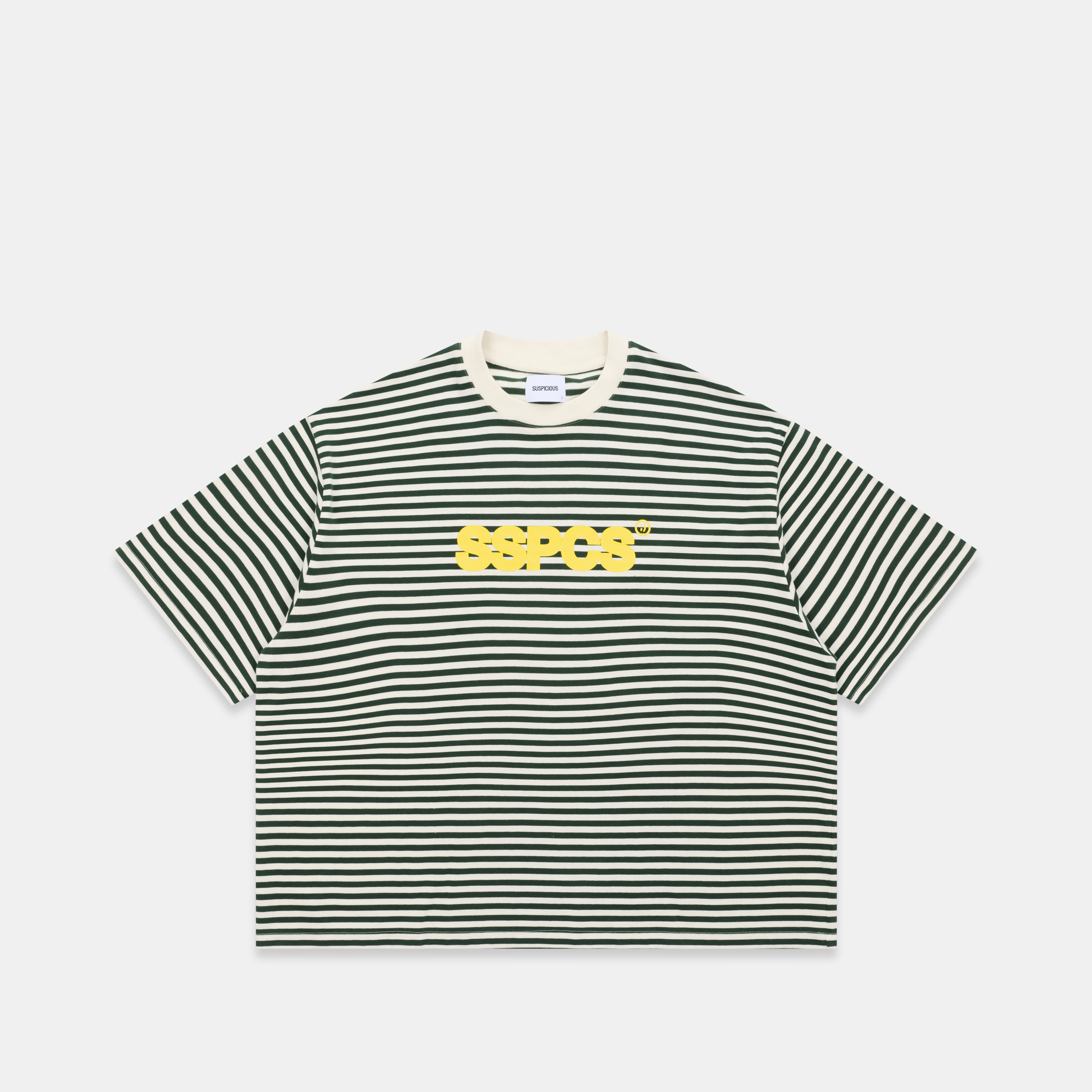 Suspicious Antwerp EoS / The SSPCS Striped Tee - Forest Green