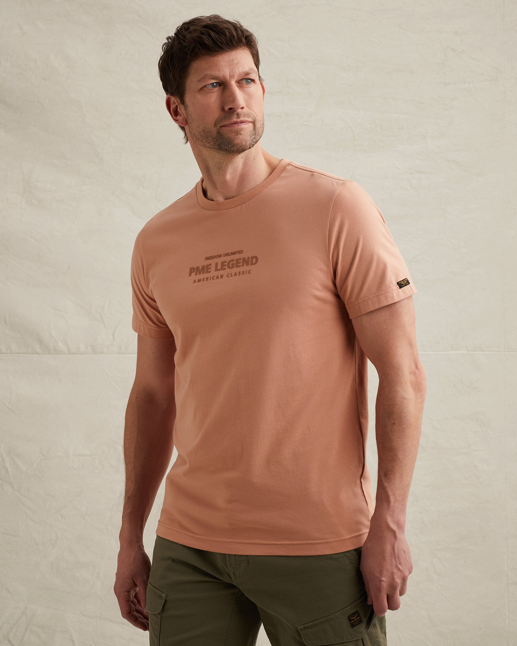 PME Legend T-shirt in cotton jersey with artworkx
