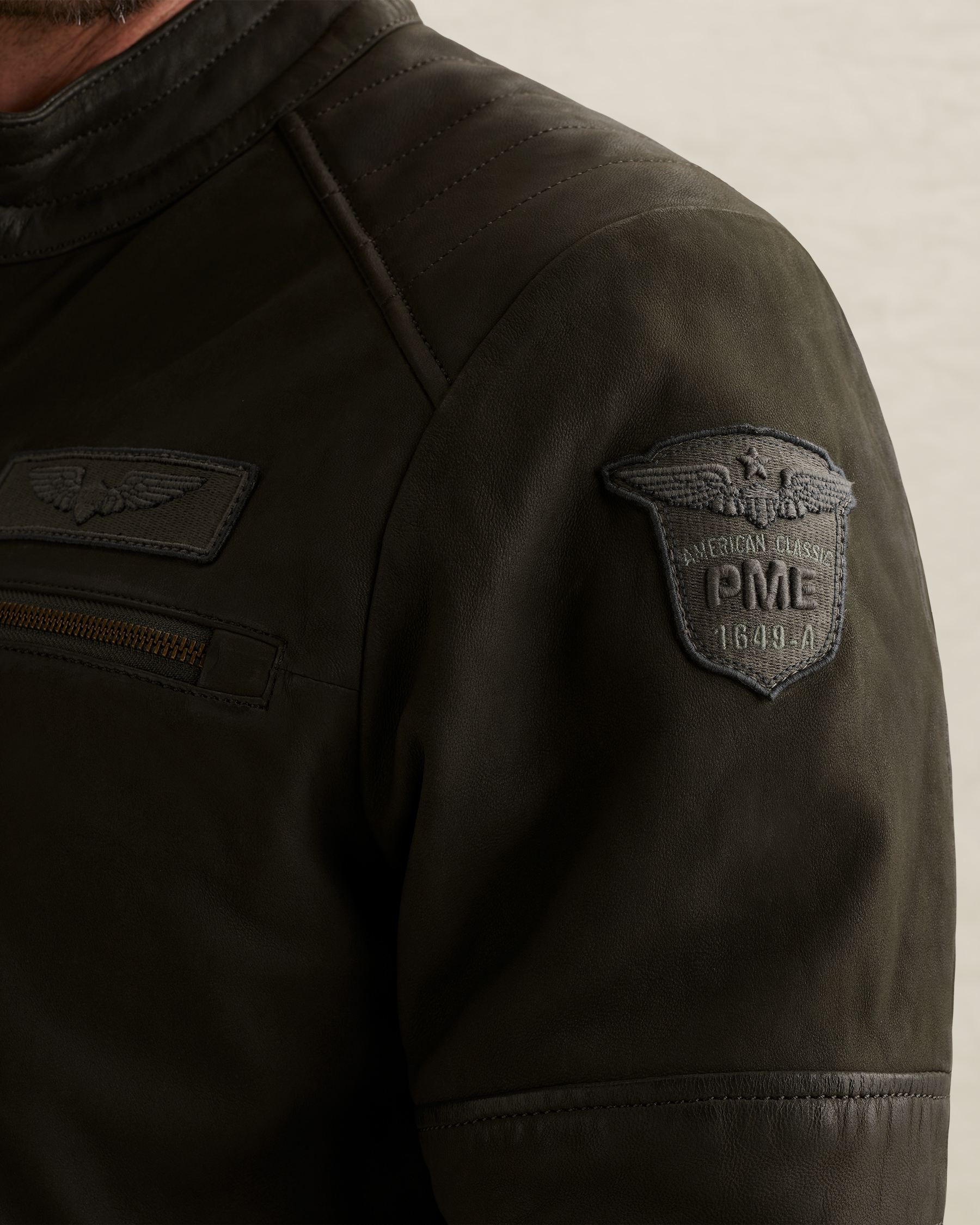 PME Legend Scraper leather jacketx