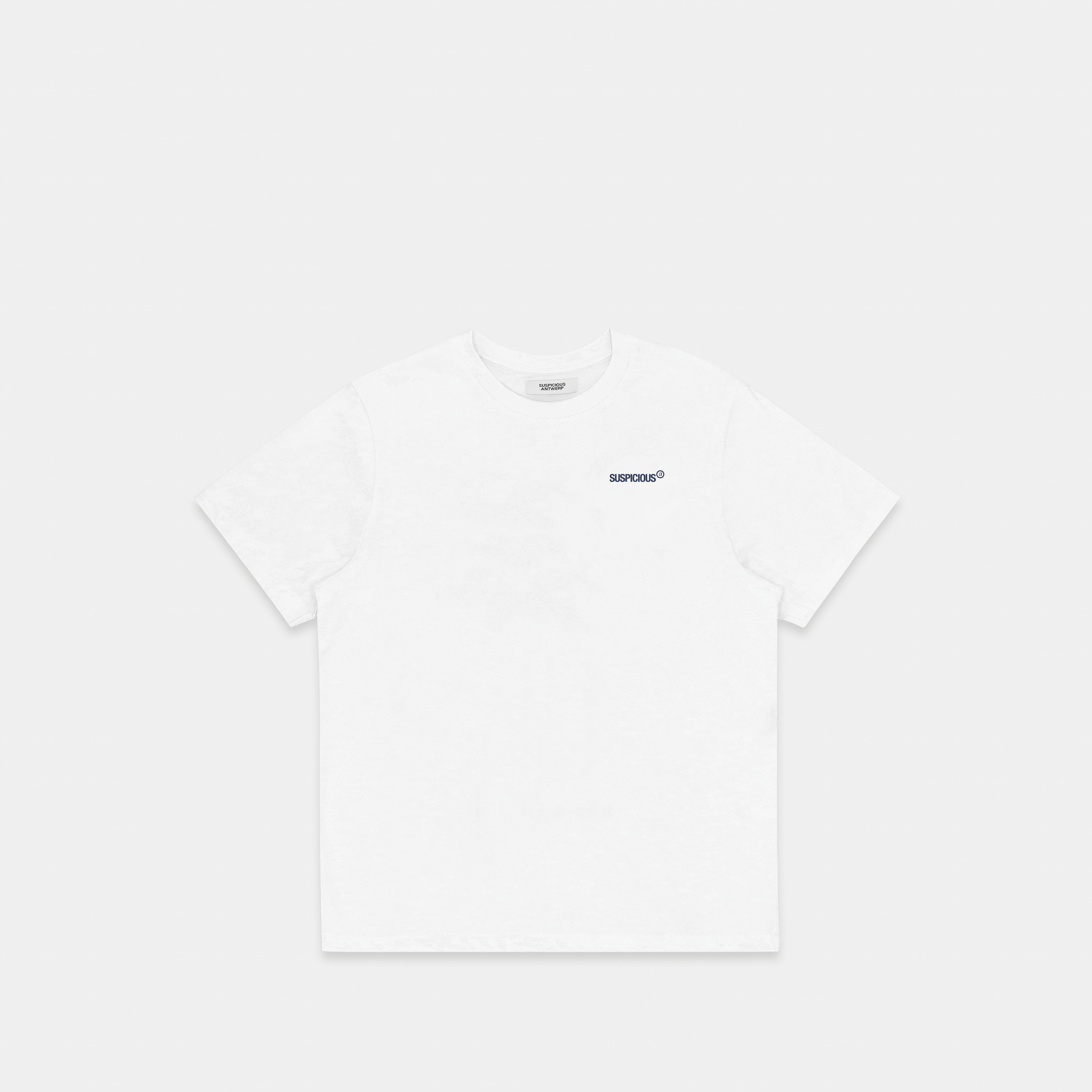 Suspicious Antwerp (SS24) The Aura Tee - White / Blue