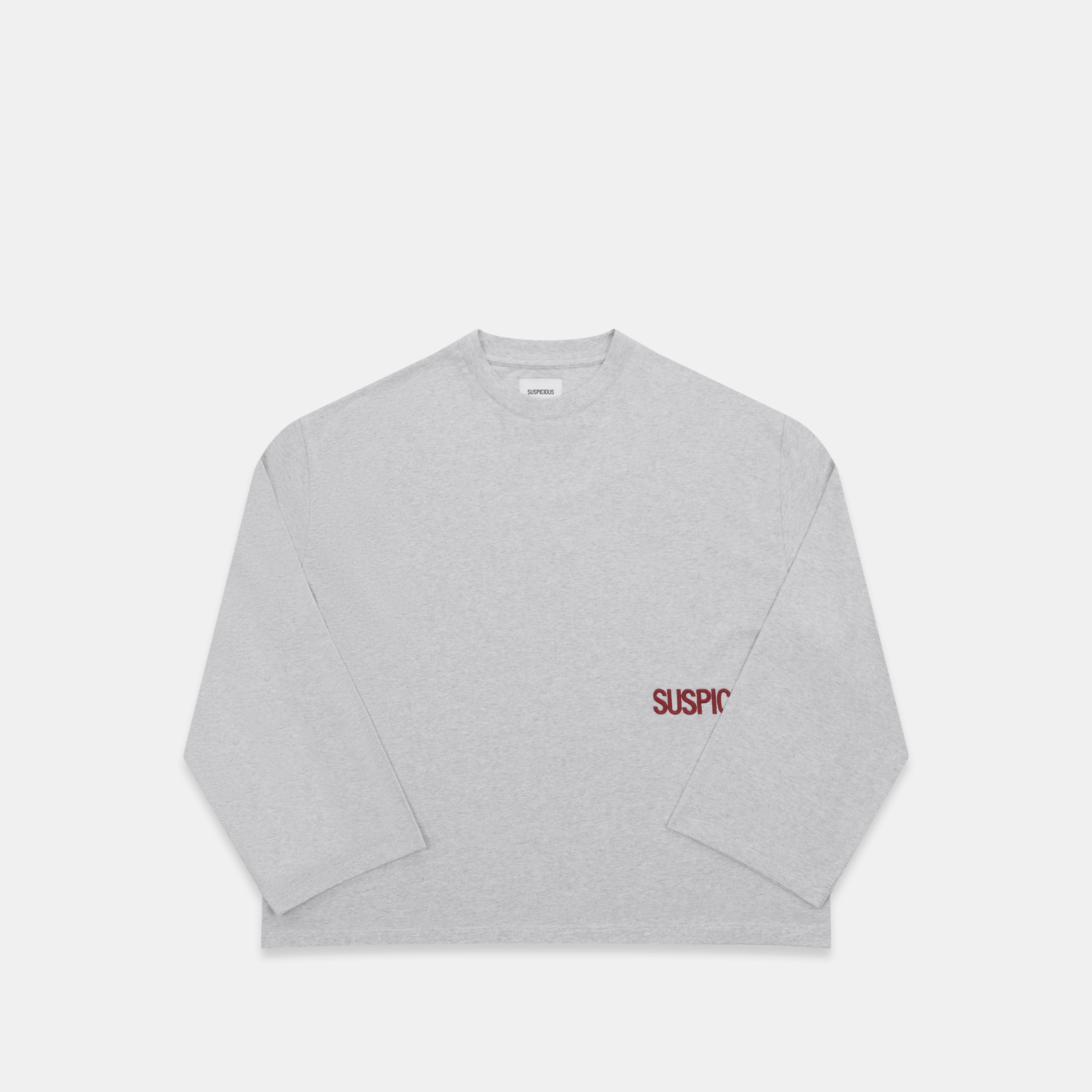 Suspicious Antwerp Fall / Core Longsleeve - Neutral Heather
