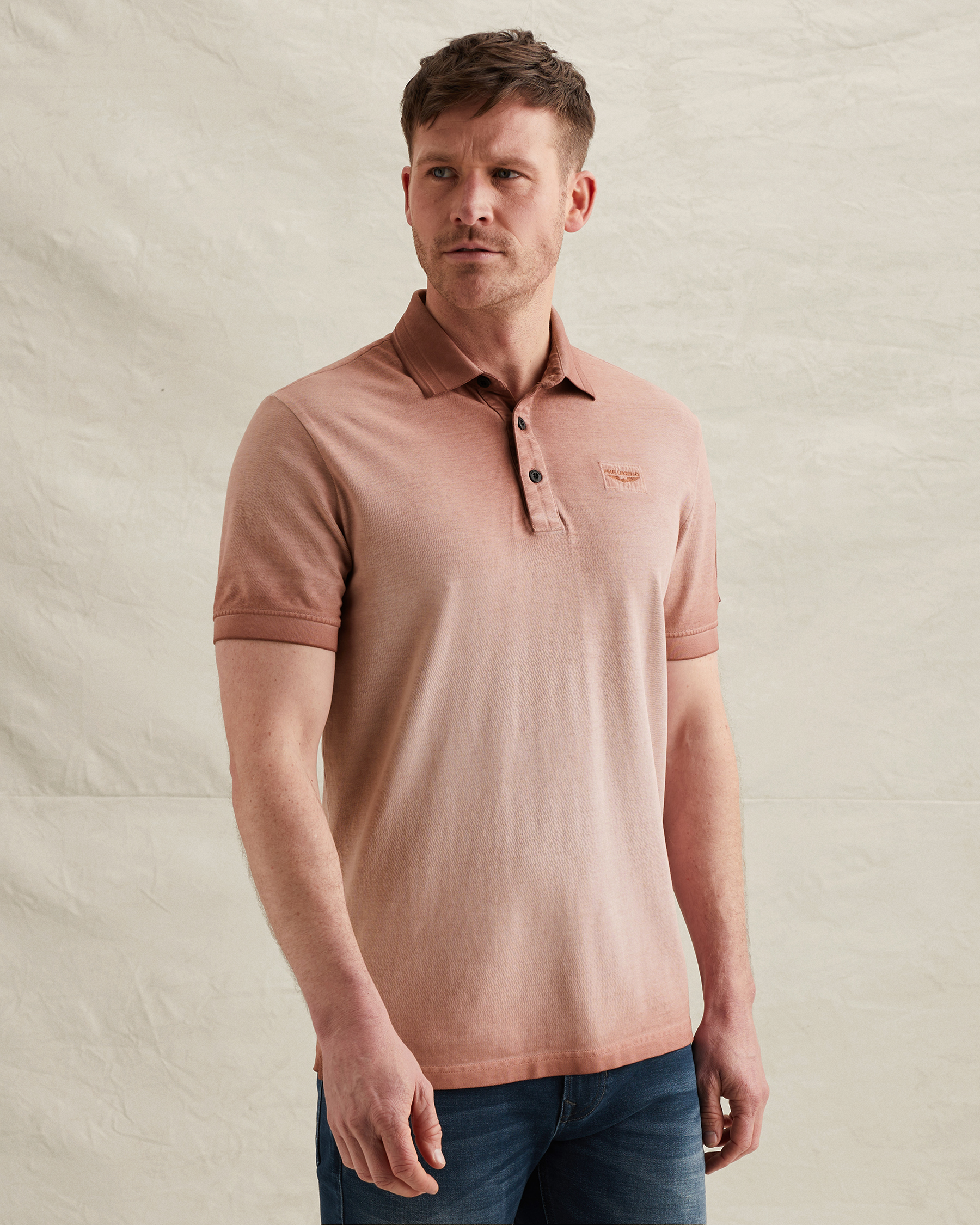 PME Legend Polo shirt in piqué with flight pocketx