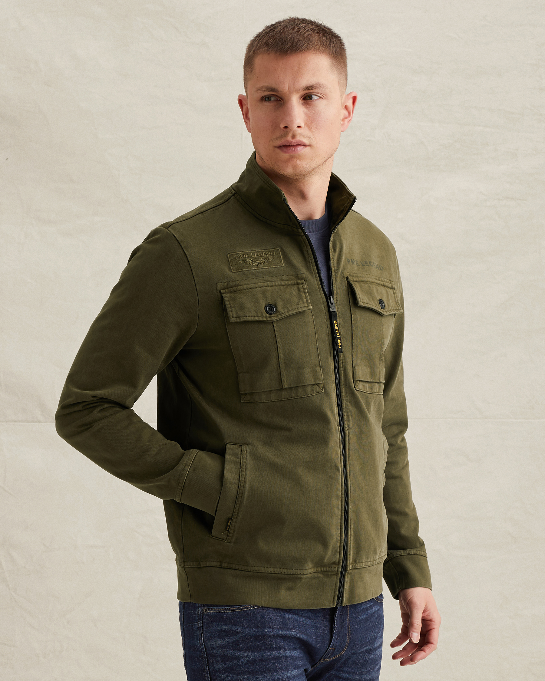 PME Legend Hybrid jacket with zipper closurex
