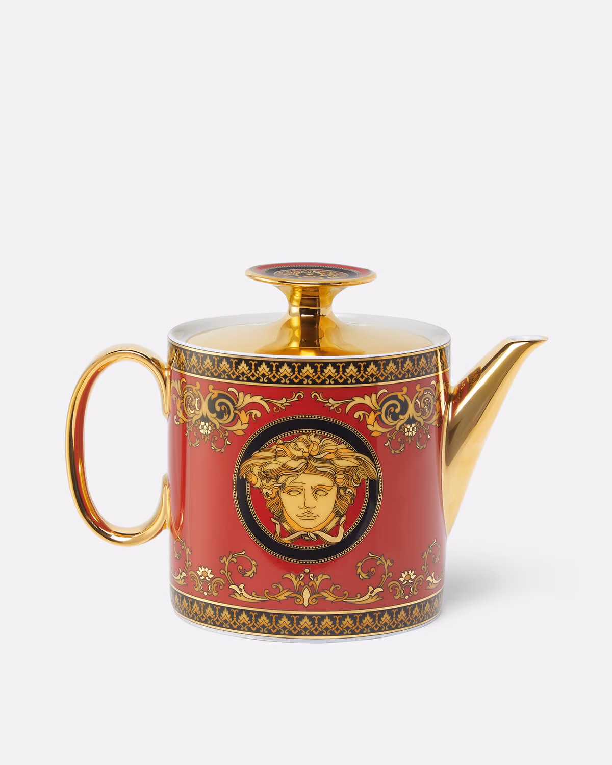 Versace Medusa Red Teapot