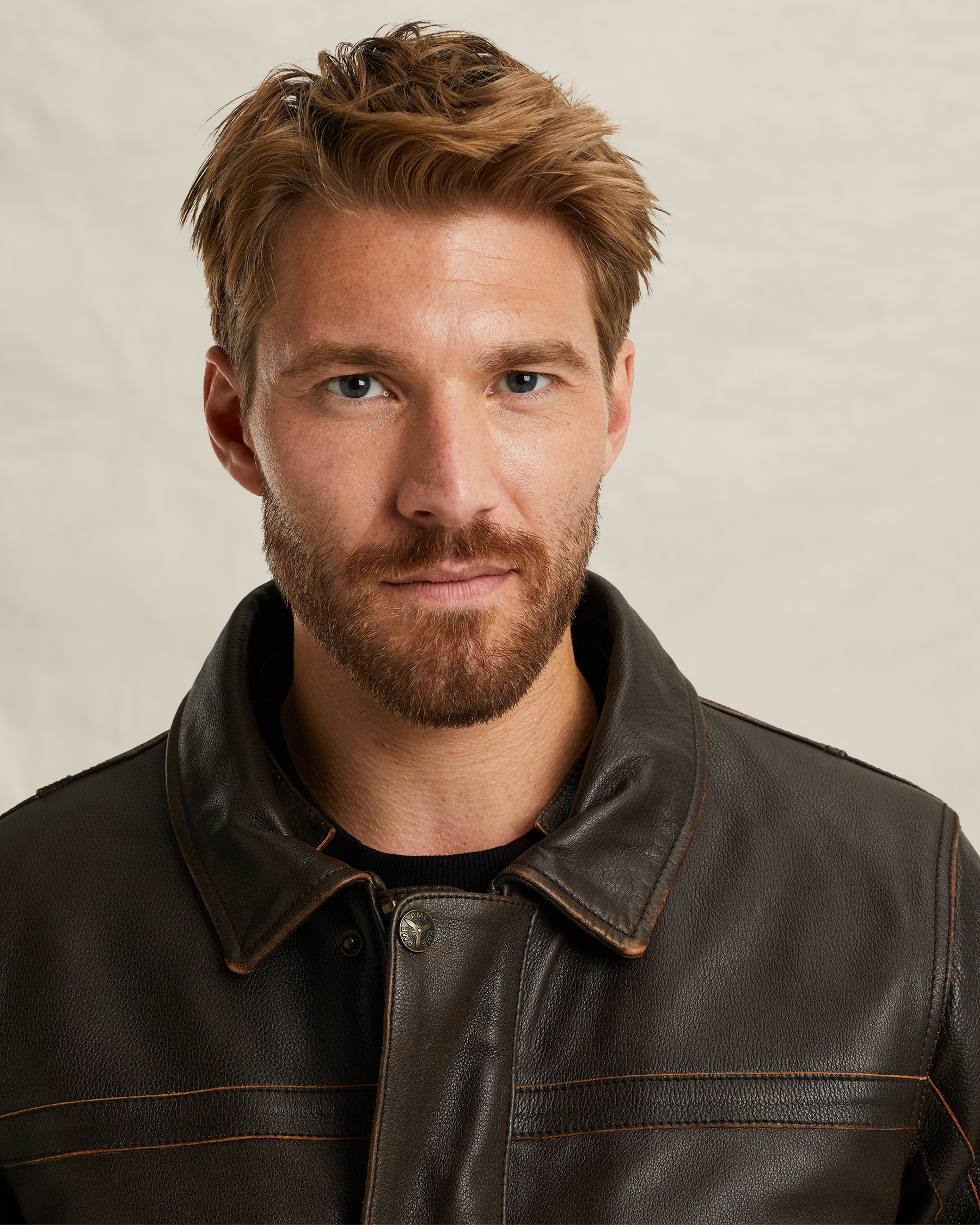 PME Legend Iconic Hudson leather jacketx