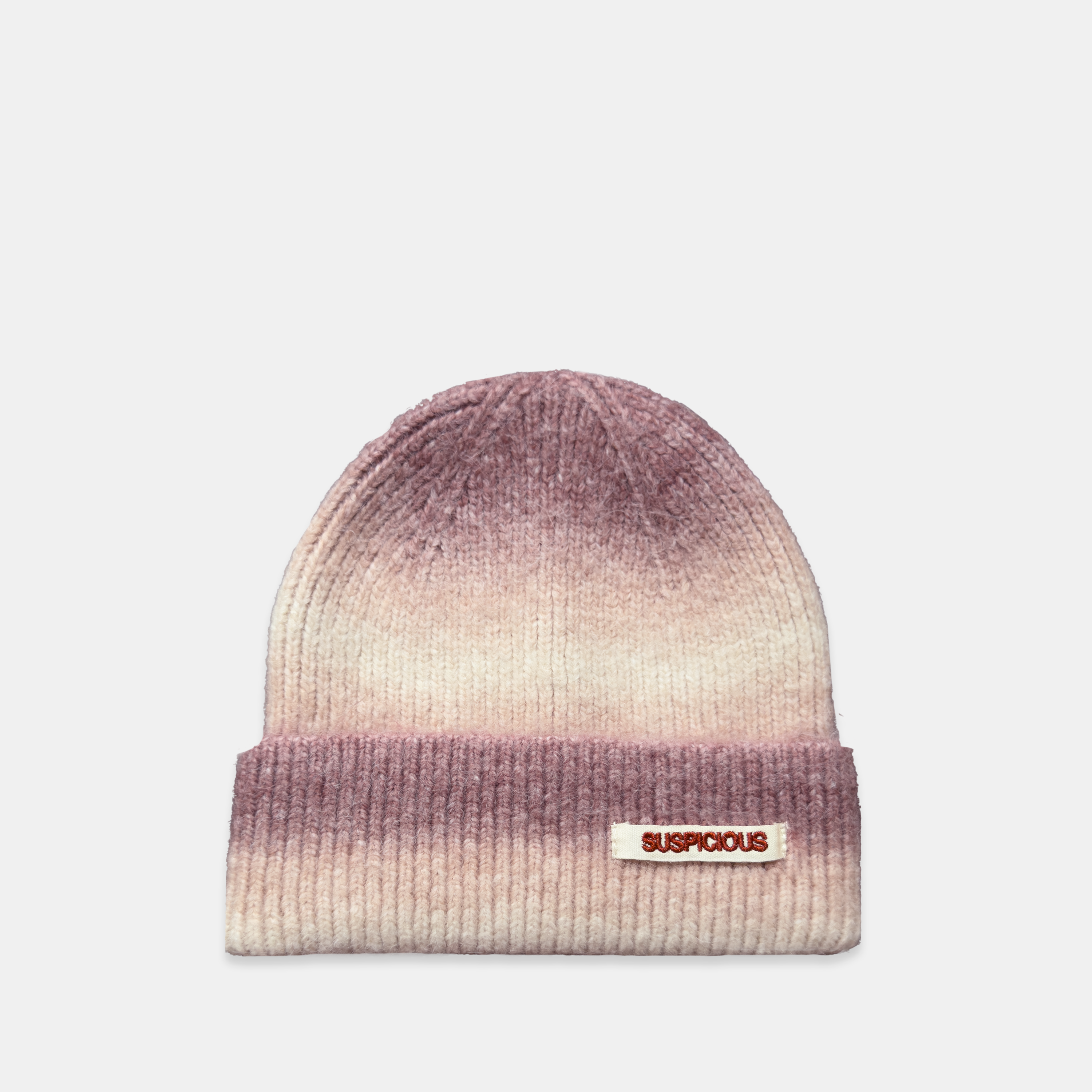 Suspicious Antwerp The Label Beanie - Sea Pink