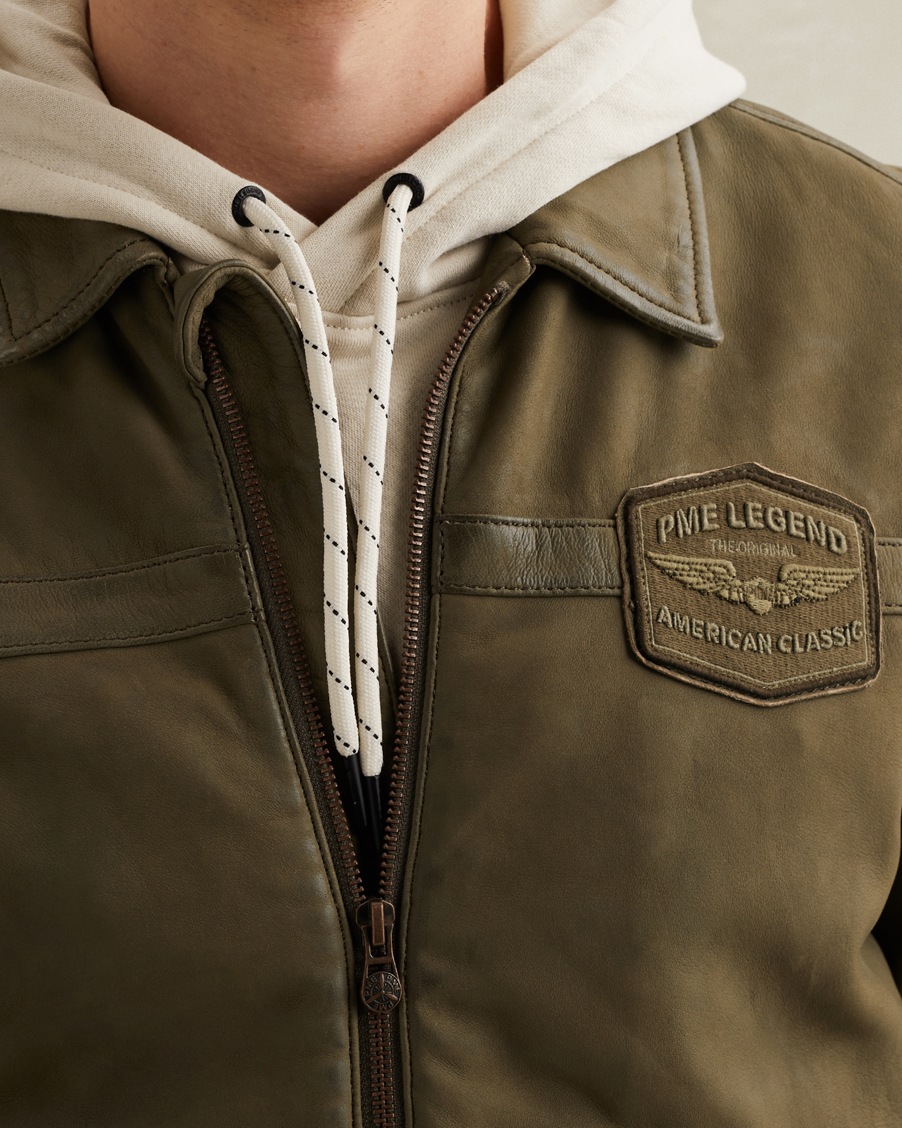 PME Legend Summer Hudson leather jacketx