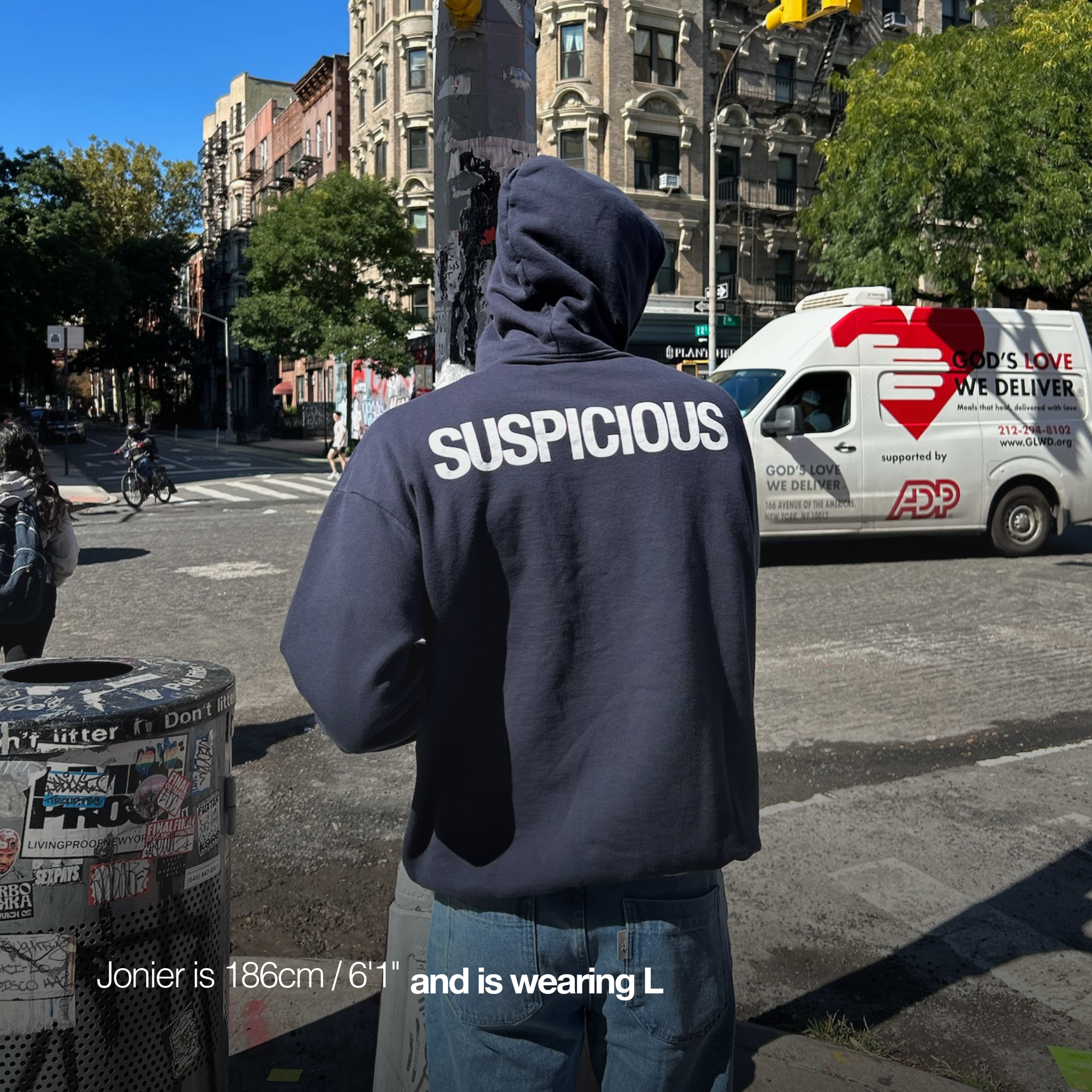 Suspicious Antwerp The Suspicious Hoodie - Nightfall