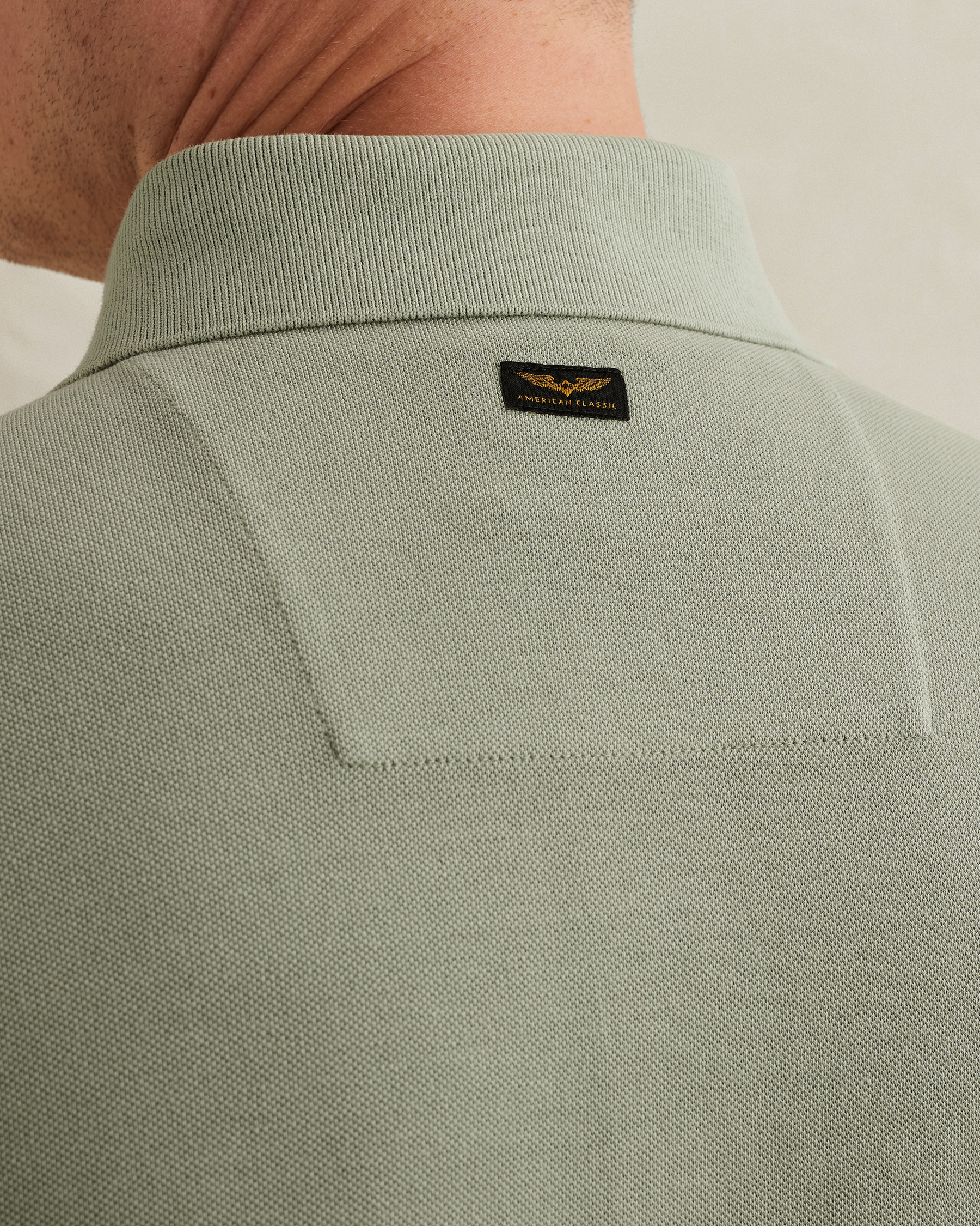 PME Legend Polo shirt in piqué with garment-dye washx