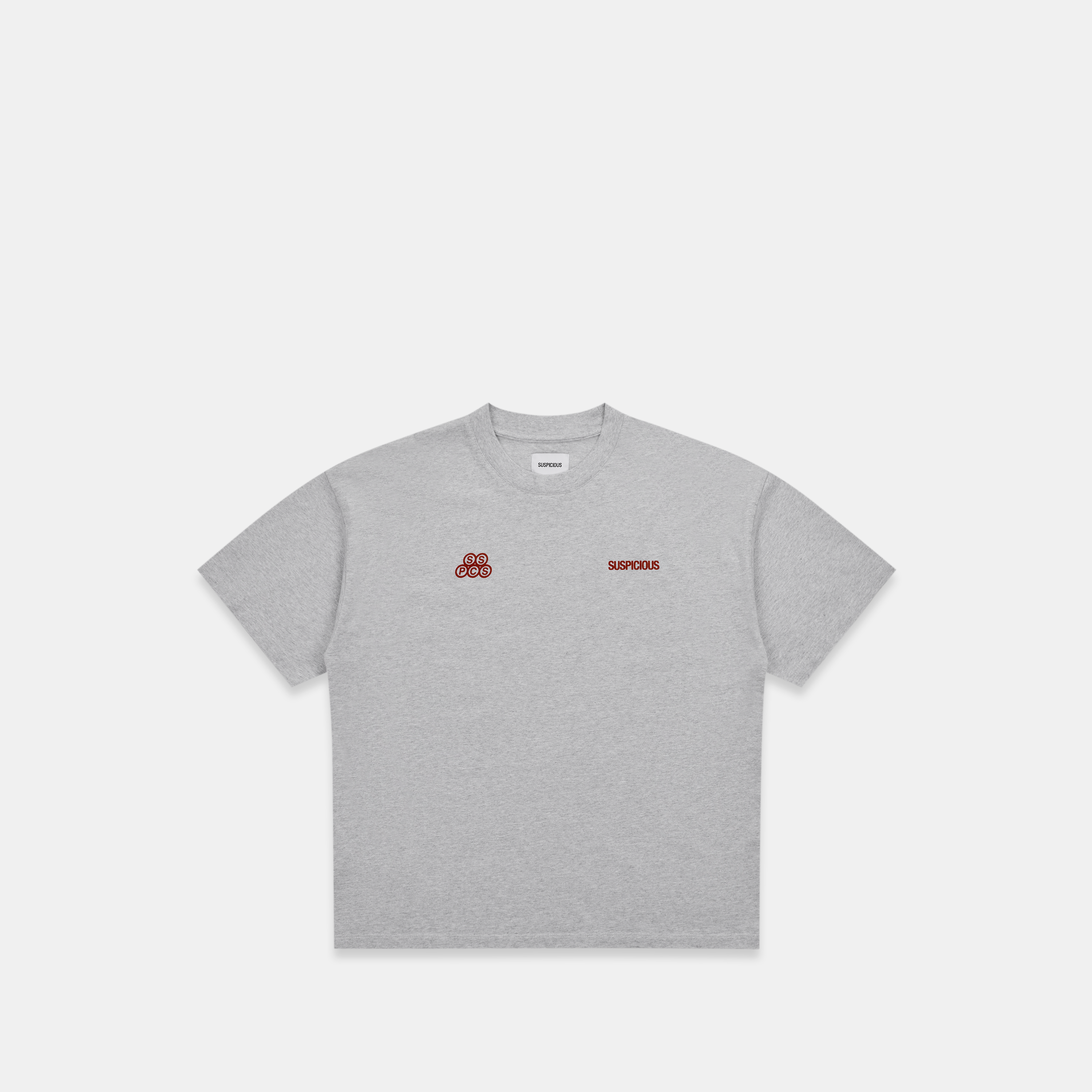 Suspicious Antwerp Winter1 / Landscape Tee - Heather Grey
