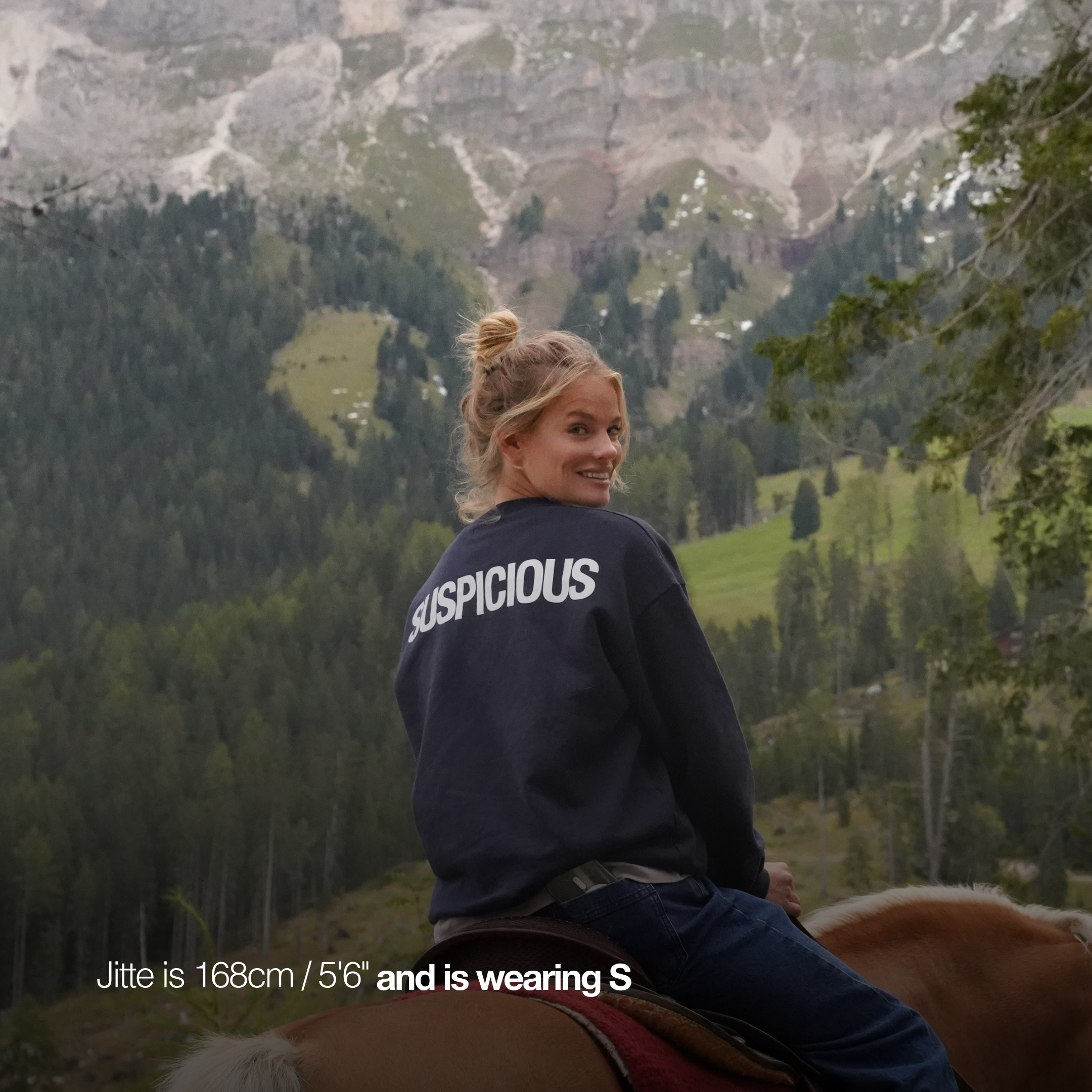 Suspicious Antwerp The Suspicious Crewneck - Nightfall