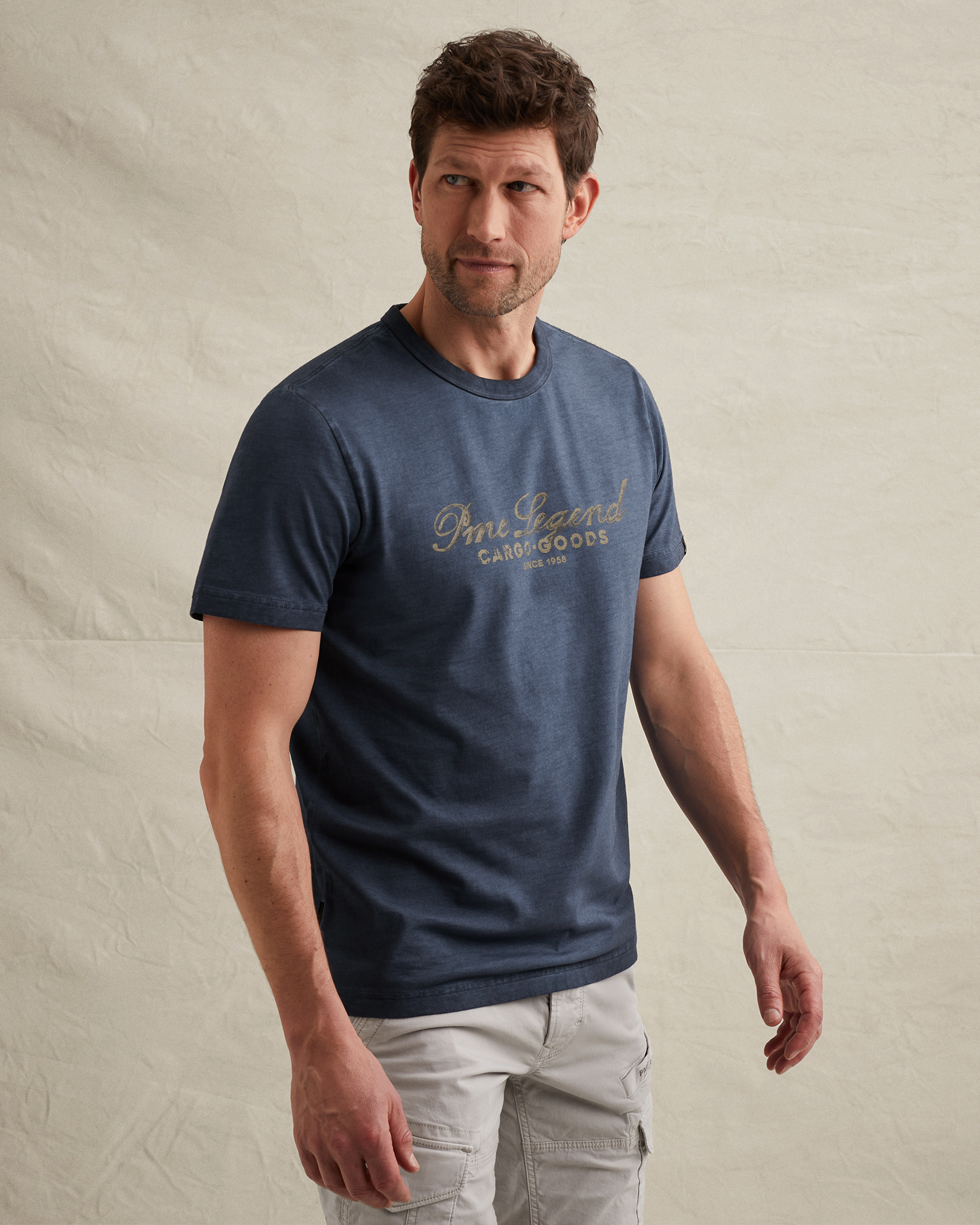 PME Legend T-shirt in jersey with rugged artwork on the chestx