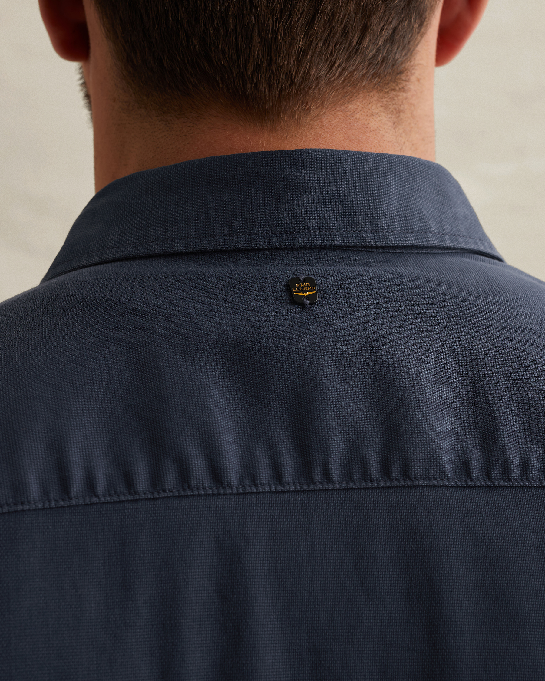 PME Legend Shirt jacket with button closure and chest pocketx