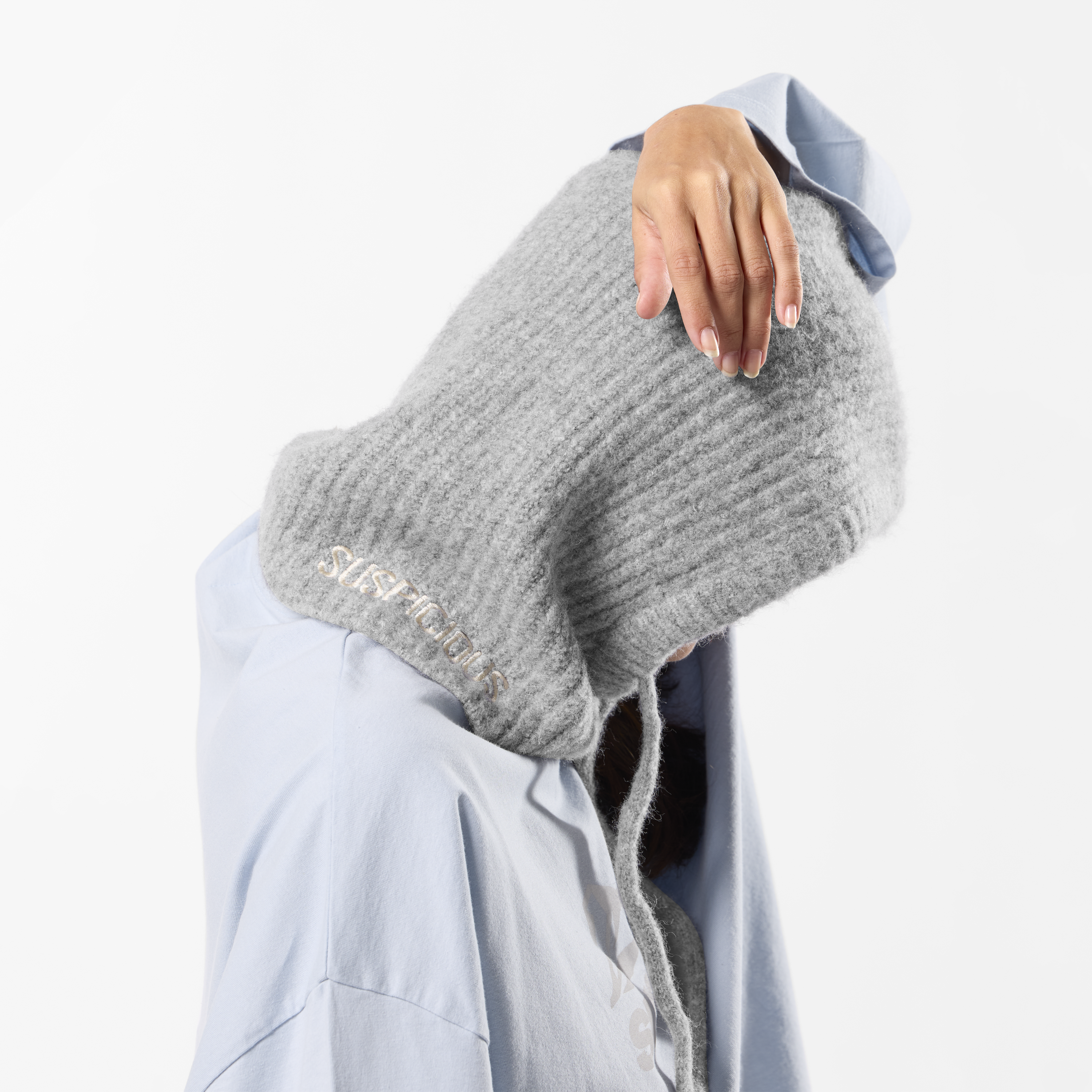 Suspicious Antwerp Winter3 / Flow Balaclava - Neutral Heather