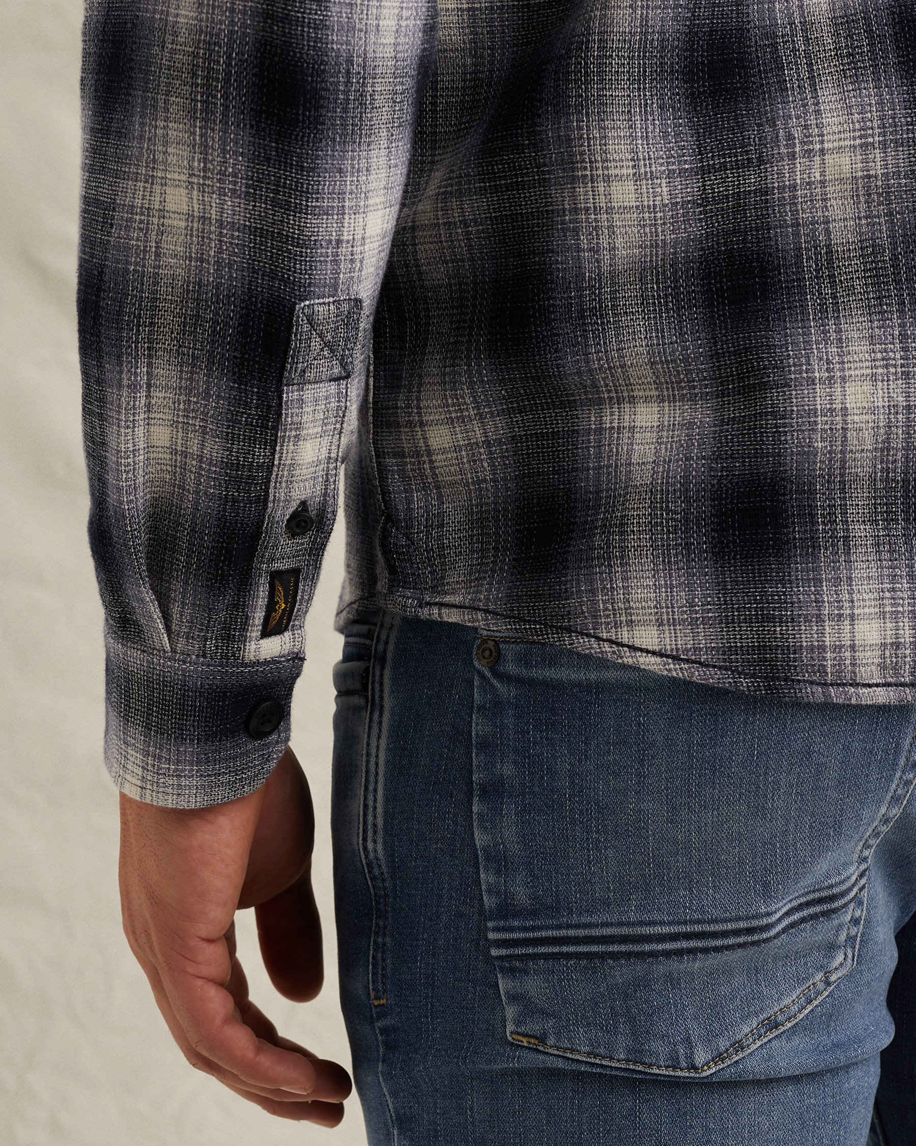 PME Legend Shirt with chest pockets and stitching detailsx