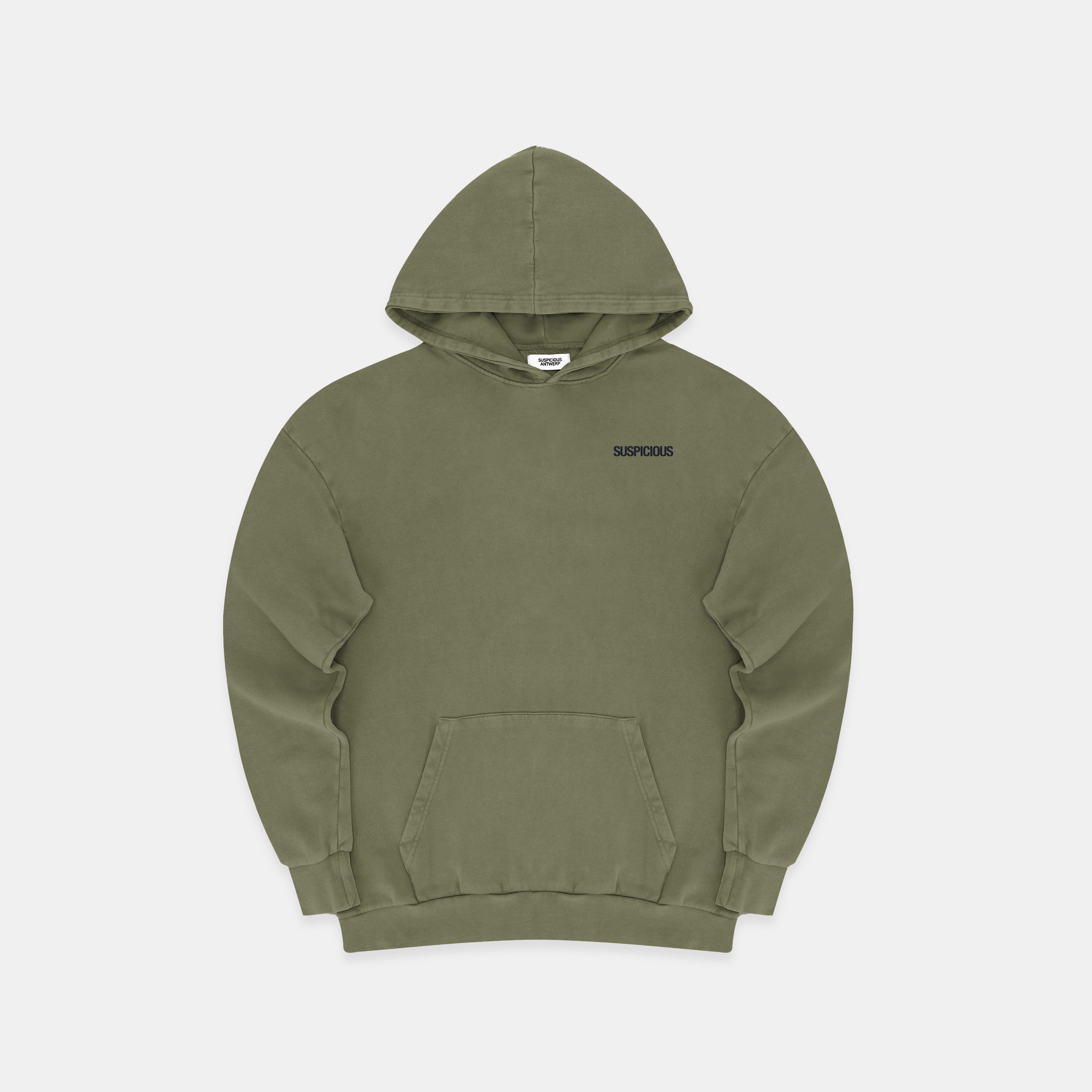 Suspicious Antwerp The Suspicious Hoodie - Sage