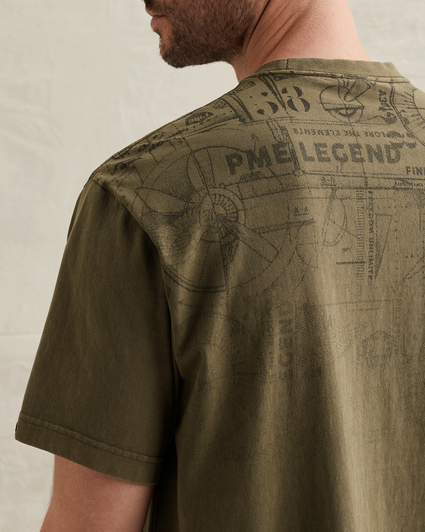 PME Legend Relaxed fit T-shirt with artworkx