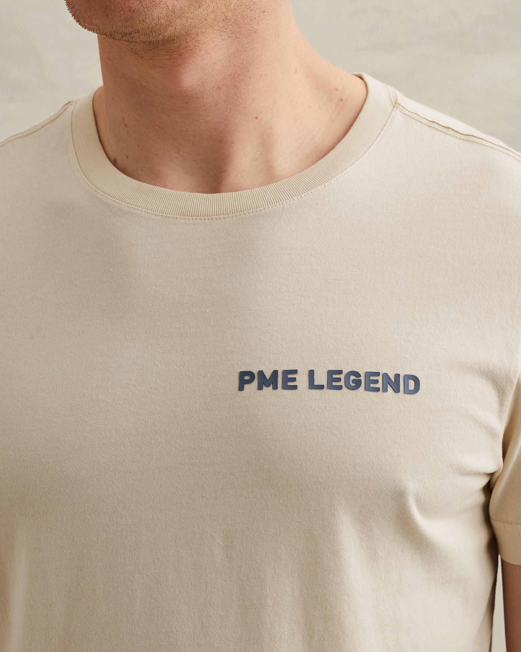 PME Legend T-shirt with off-placed artworksx