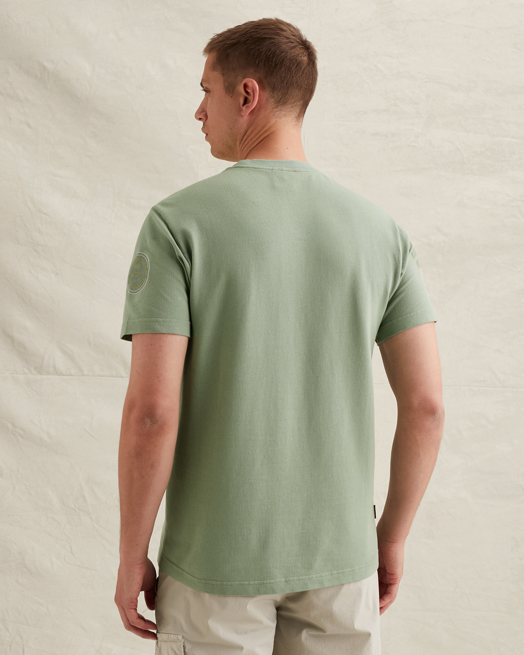 PME Legend T-shirt in jersey with multiple badgesx