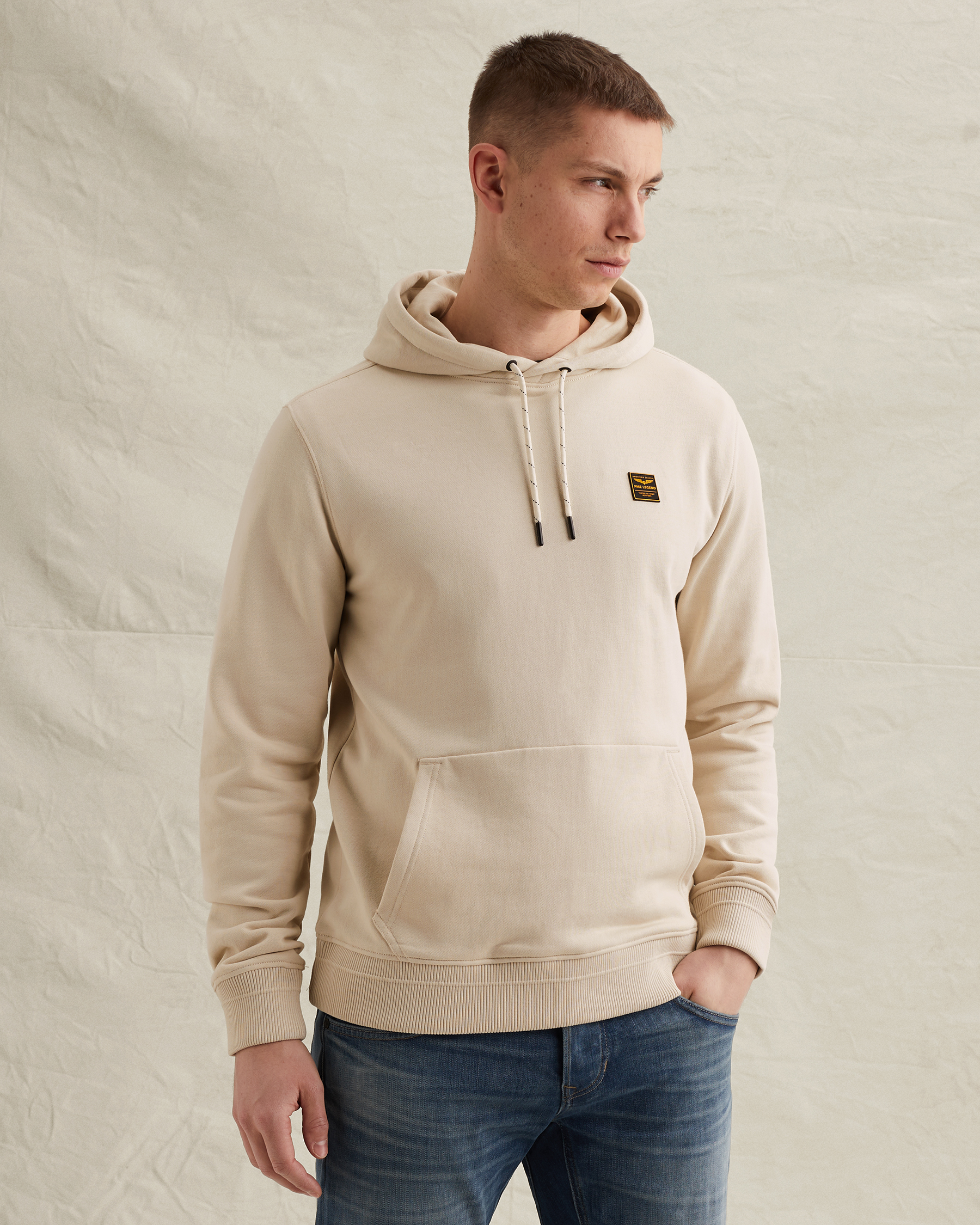 PME Legend Hoodie with kangaroo pocket and badgex