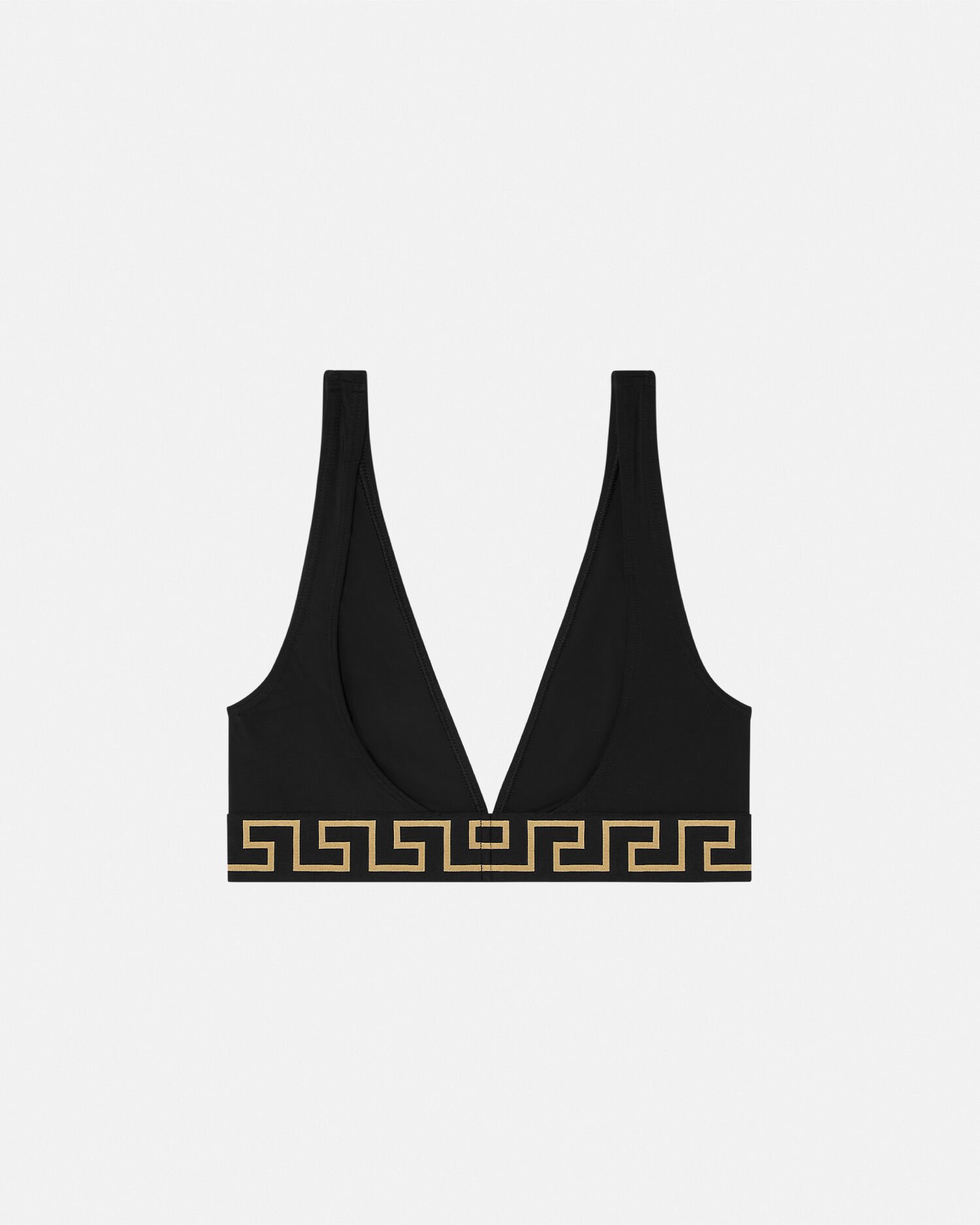 Versace Greca Border Bikini Top