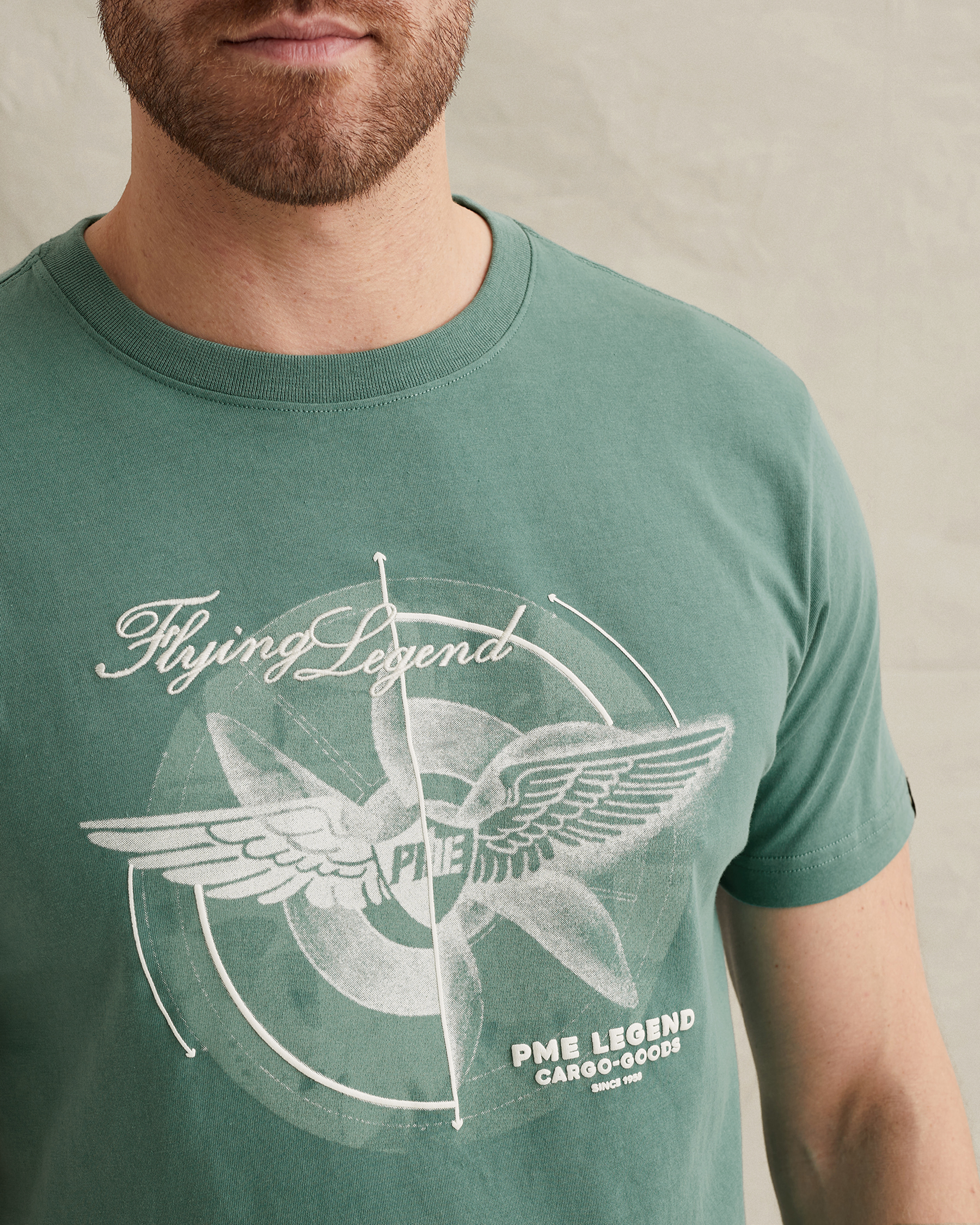 PME Legend T-shirt in jersey with large artwork on the chestx