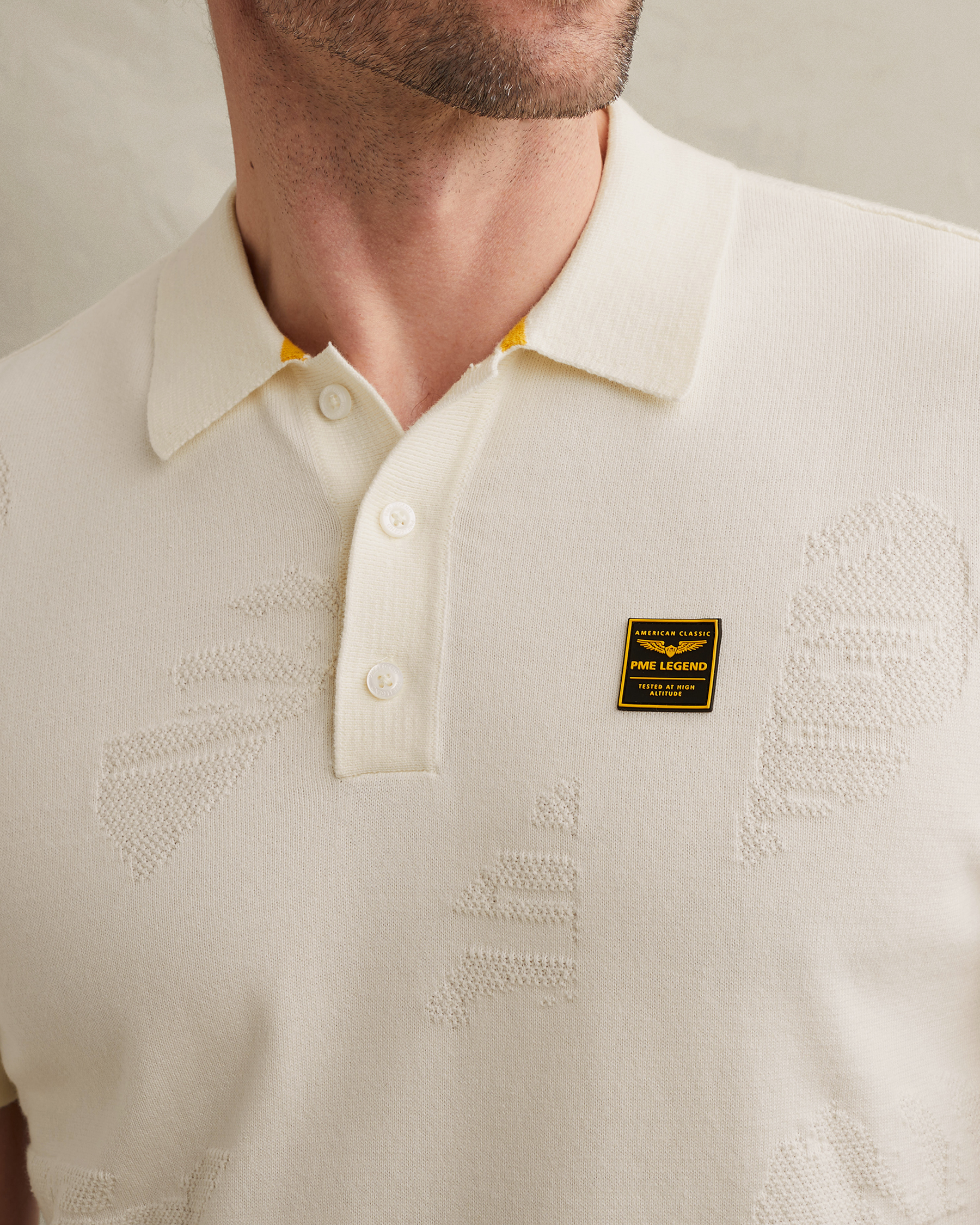 PME Legend Polo shirt with allover printx
