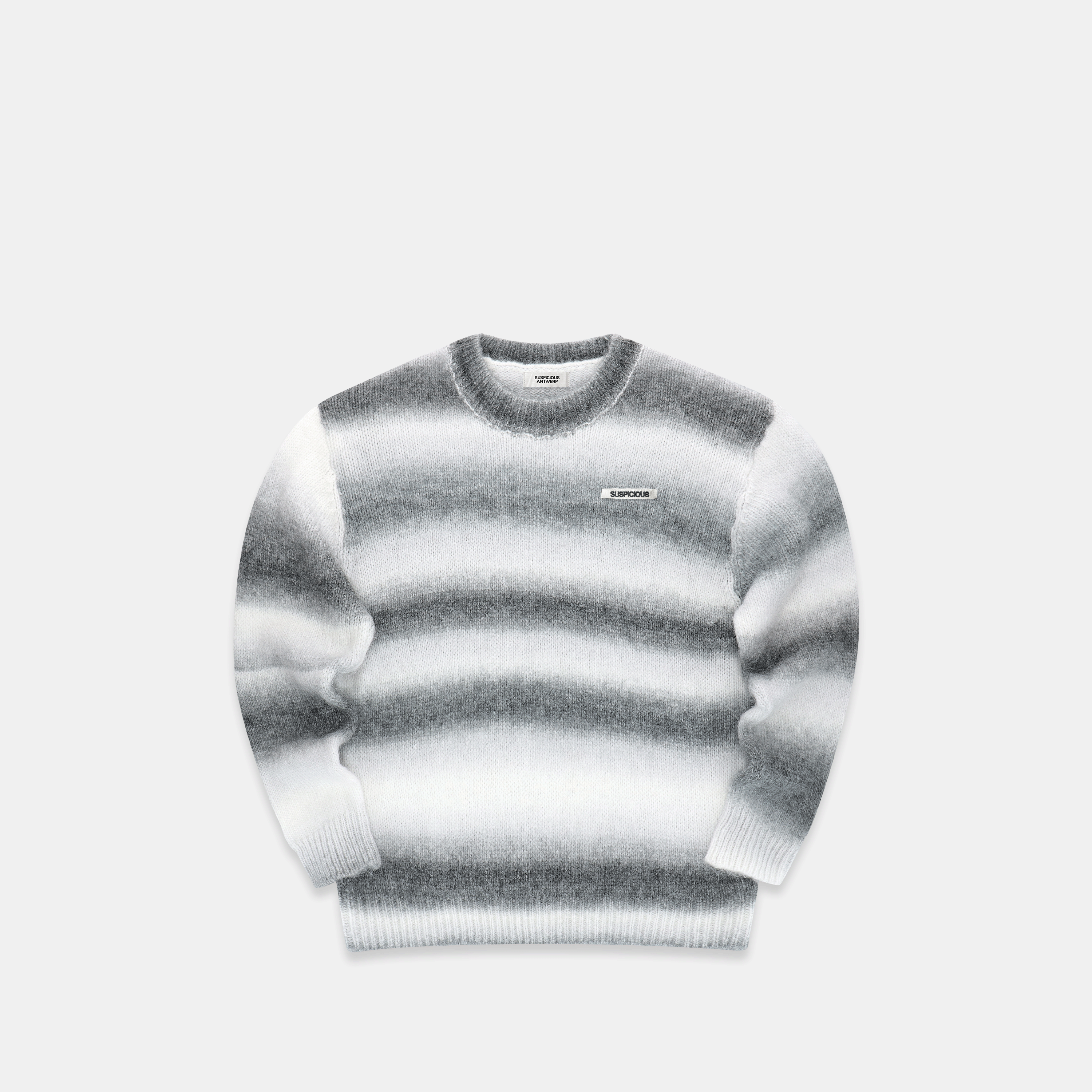 Suspicious Antwerp The Label Gradient Knit - Black