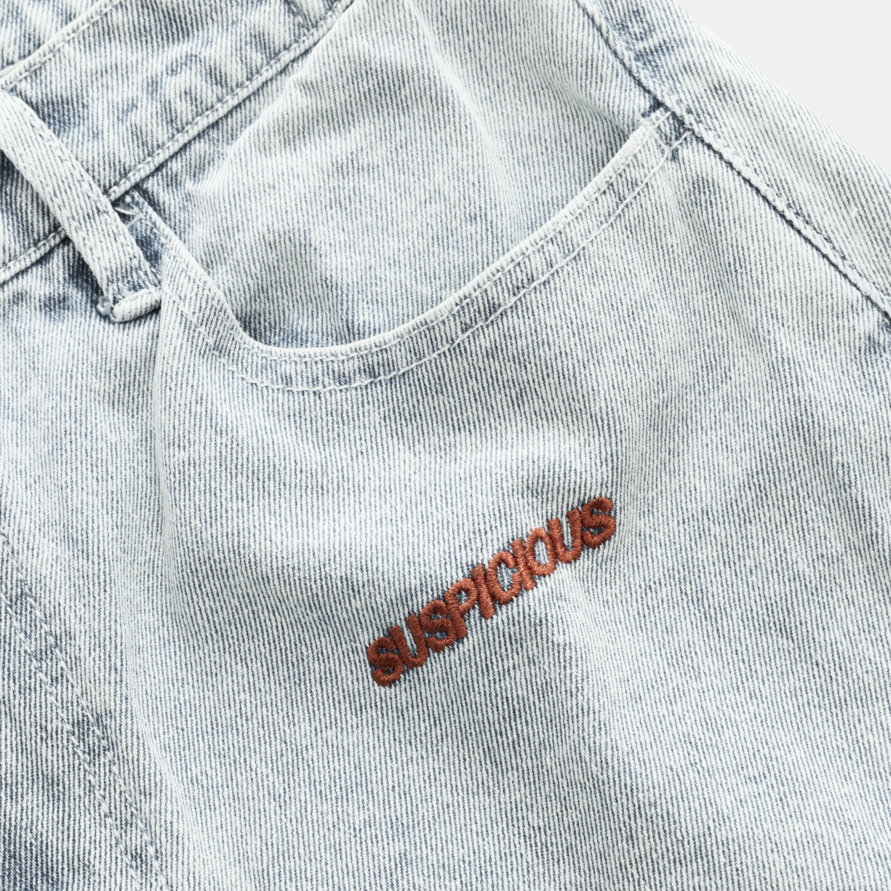Suspicious Antwerp Fall / SSPCS Club Barrel Jeans - Bleached