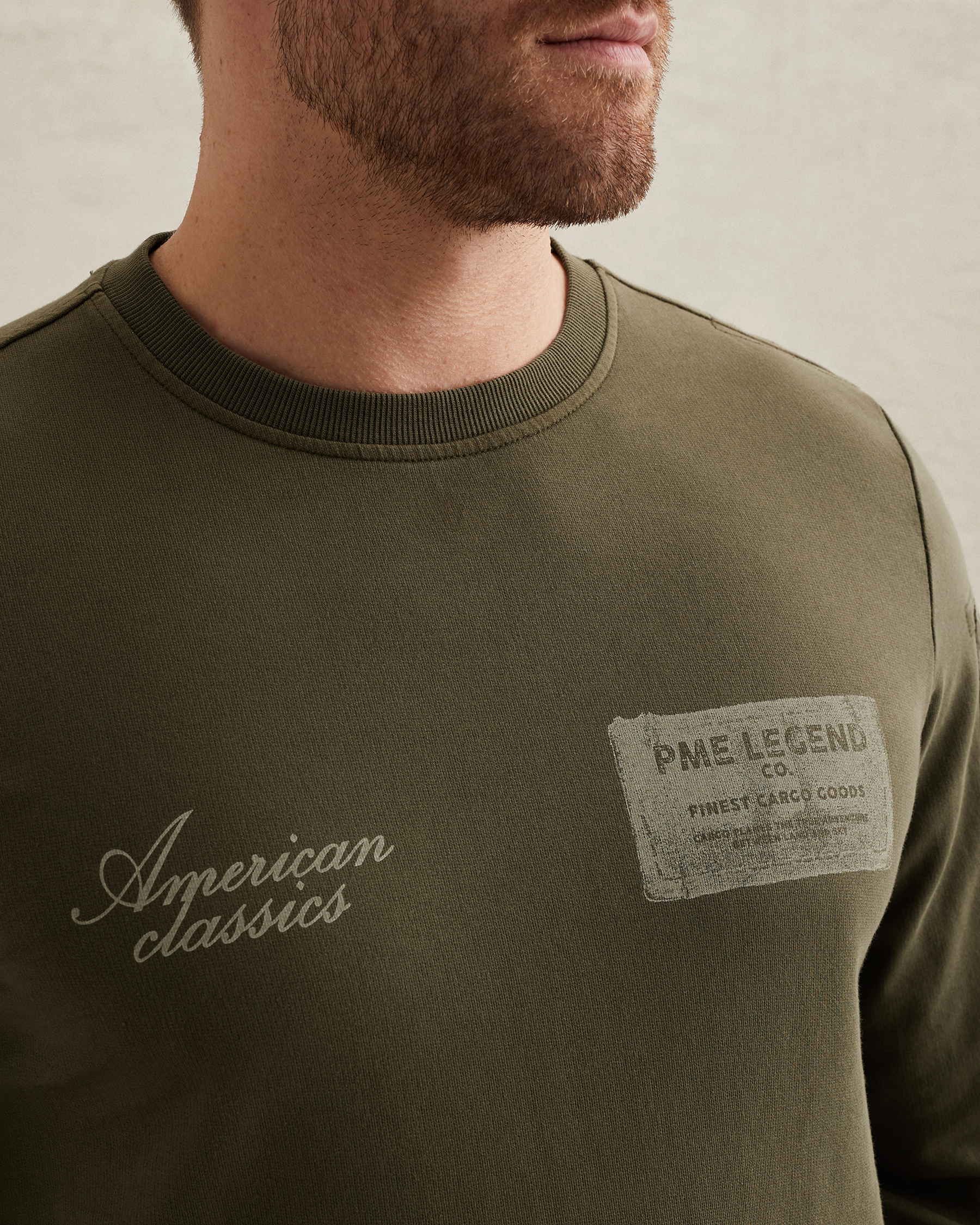 PME Legend Sweatshirt with artworks and flight pocketx