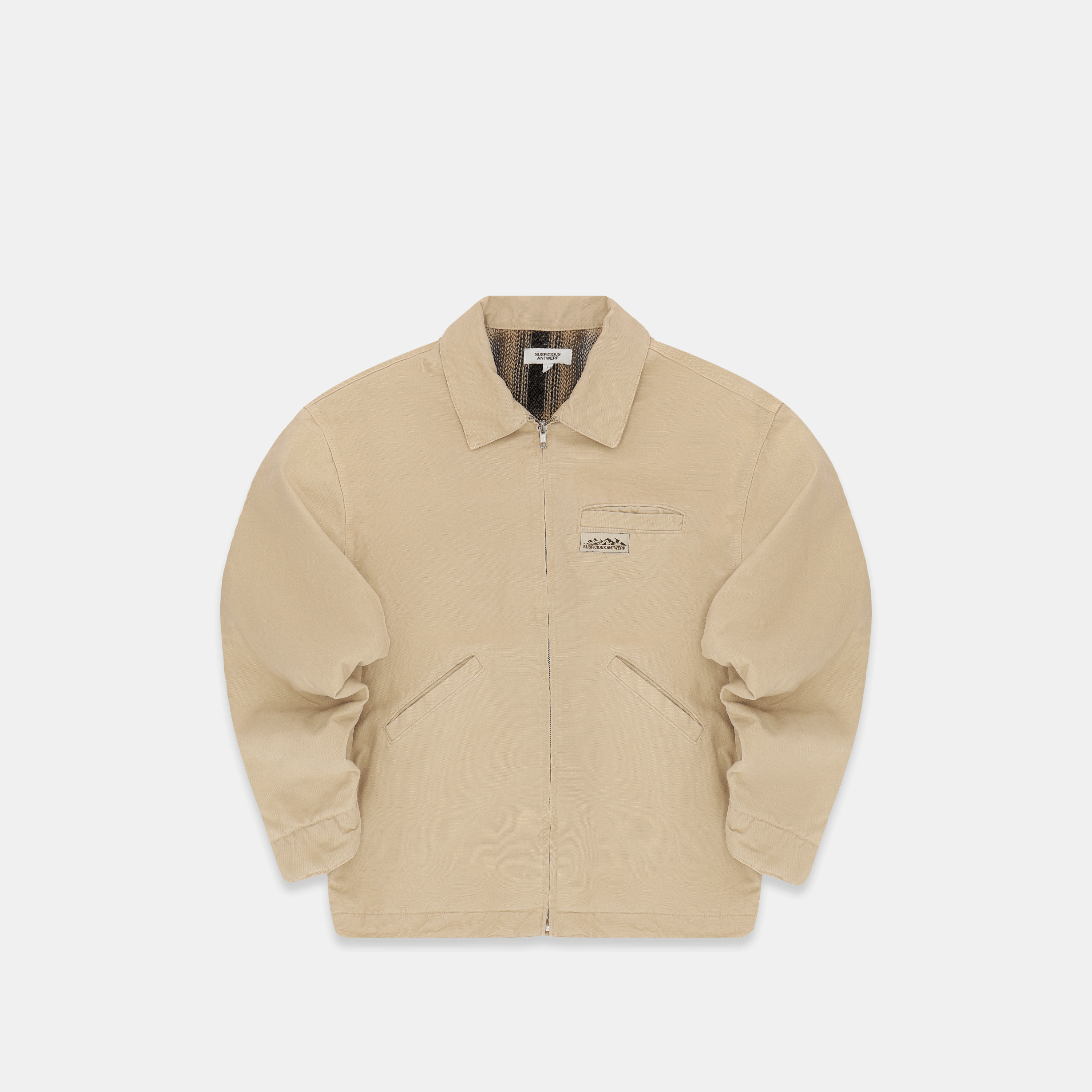 Suspicious Antwerp The Landscape Workwear Jacket - Dune