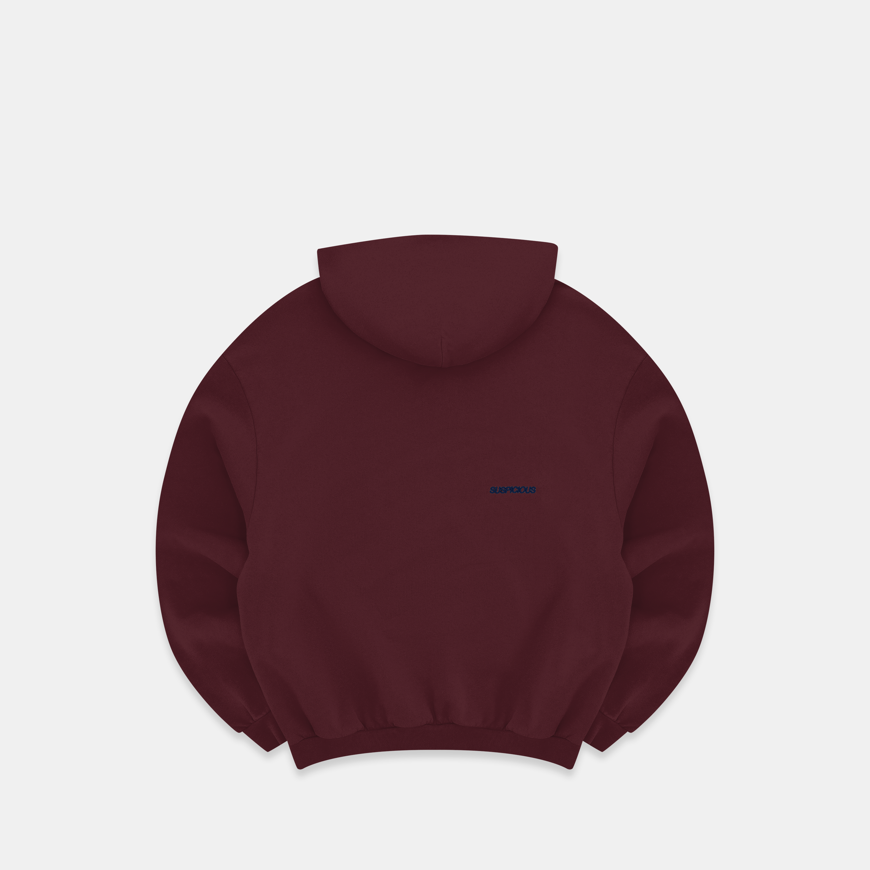 Suspicious Antwerp The Essentials Hoodie - Burgundy