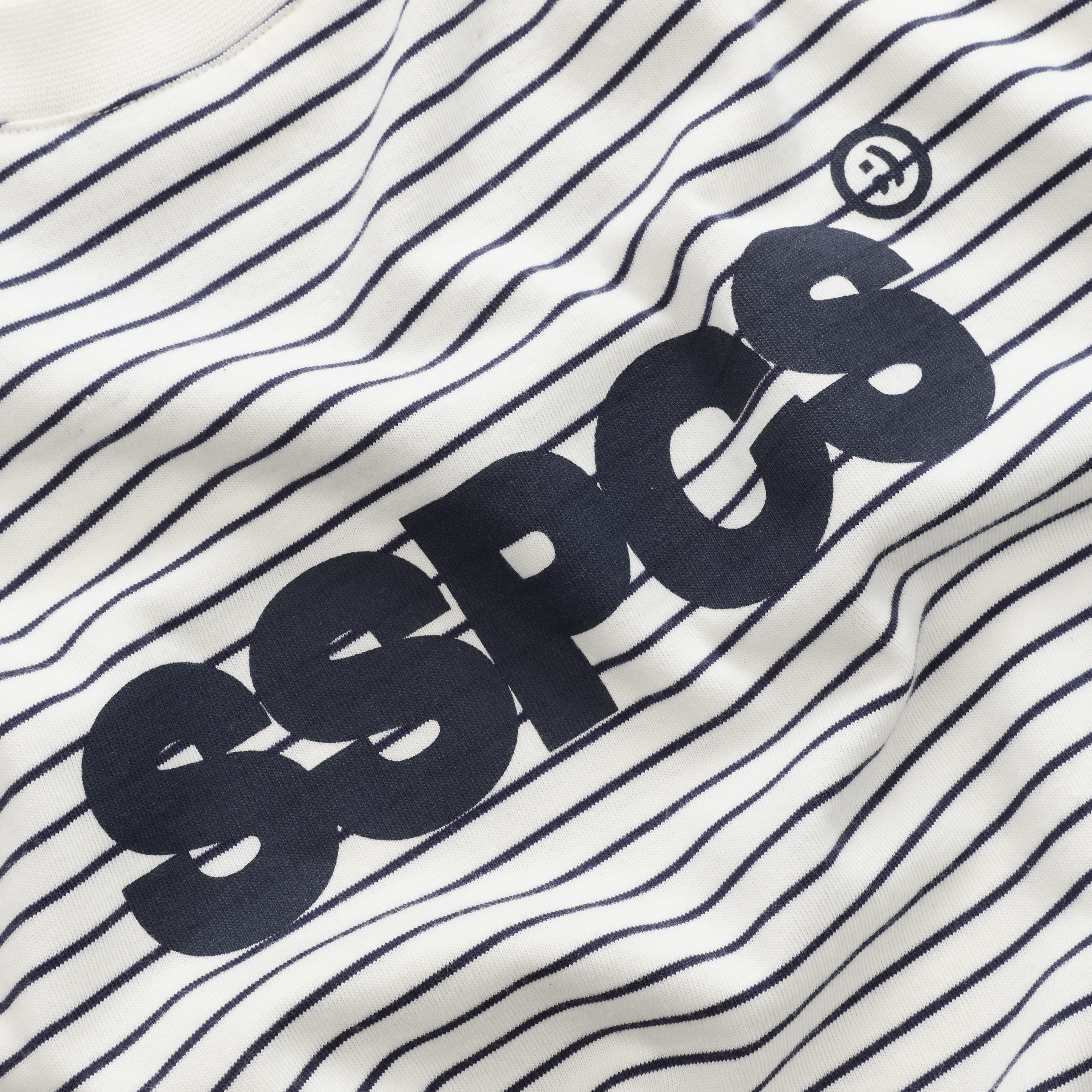 Suspicious Antwerp EoS / The SSPCS Striped Longsleeve - White
