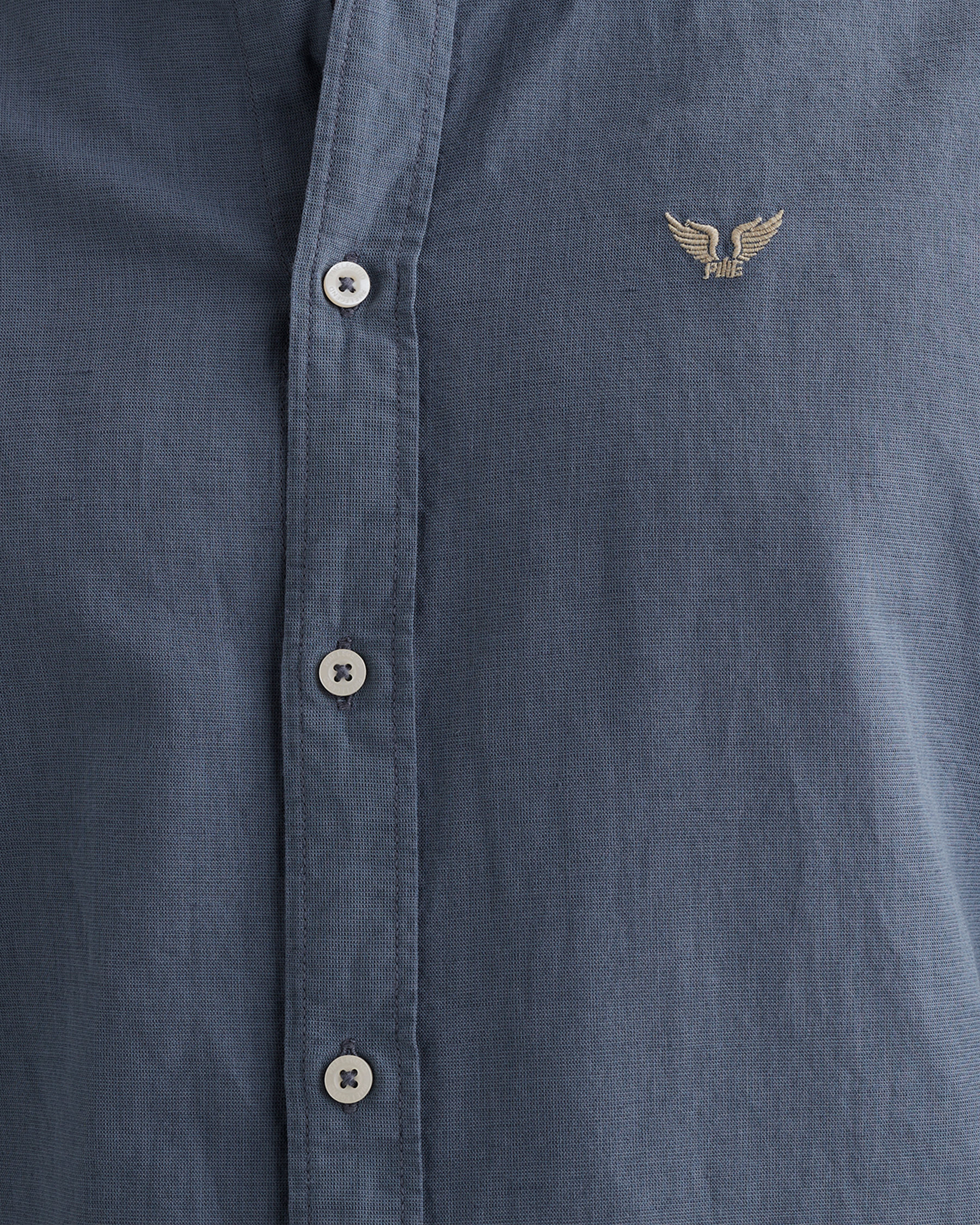 PME Legend Shirt in cotton/linen with garment-dye washx